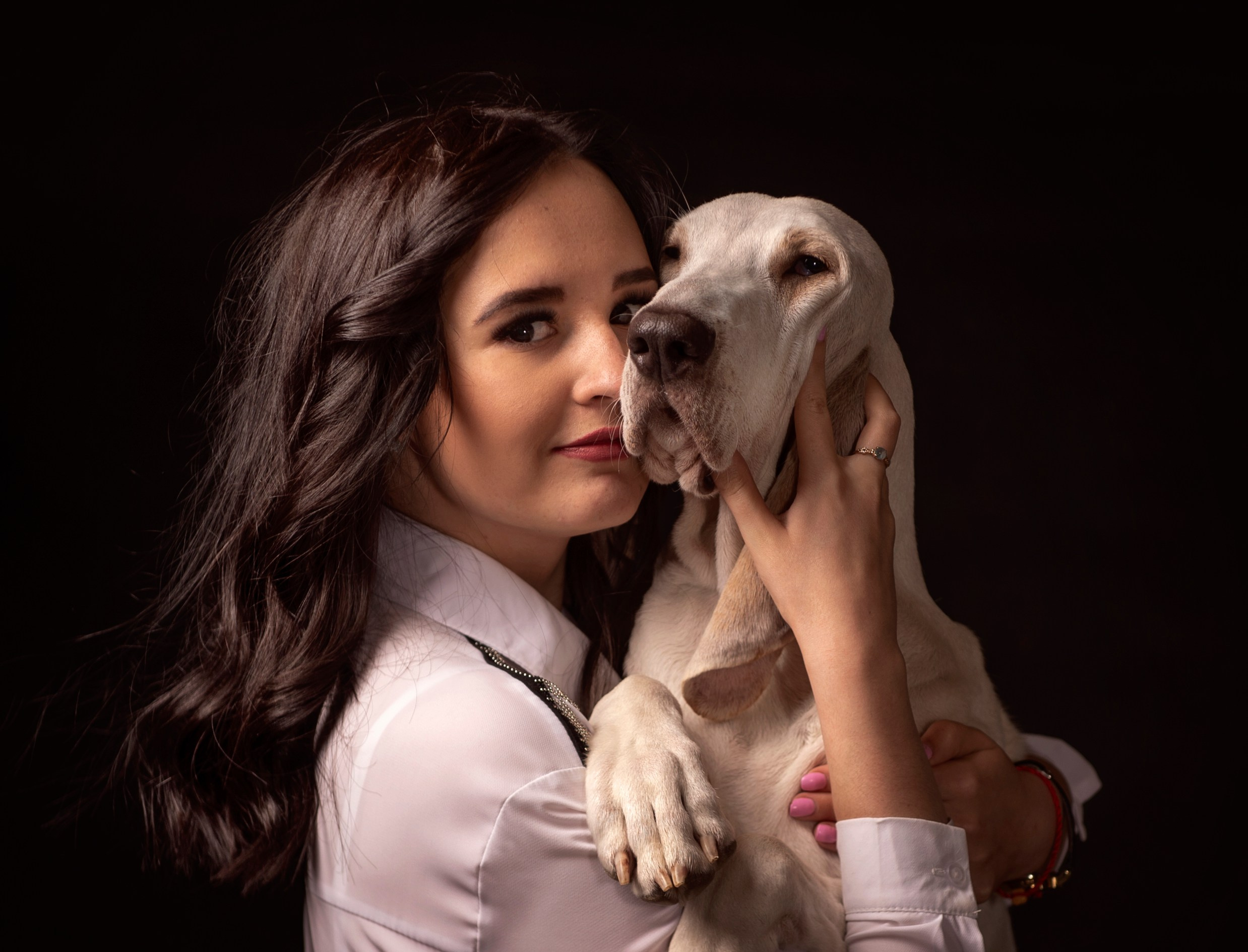 Фото с домашними питомцами. Портретная и свадебная фотосъемка. Москва и область