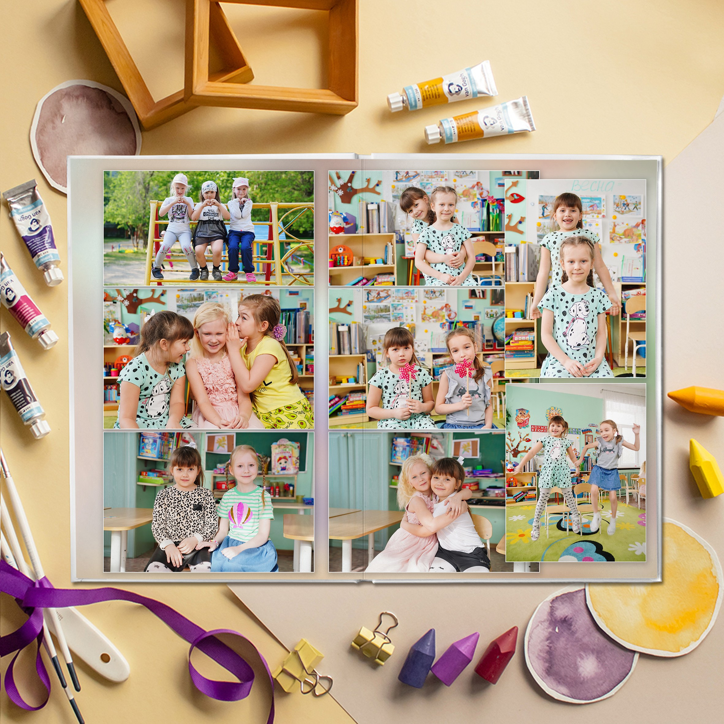 Персональный альбом в детский сад. GOTRA — выпускные альбомы в Тюмени