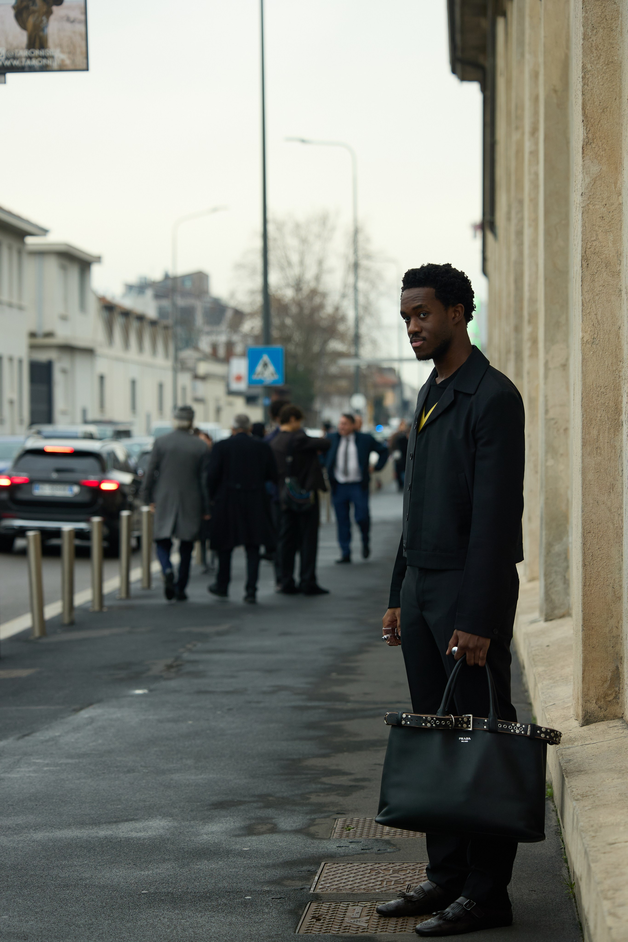 Milan Fashion WeekMens Fall/Winter 25/26 Prada. Photographer in Milan Ivan Goncharov