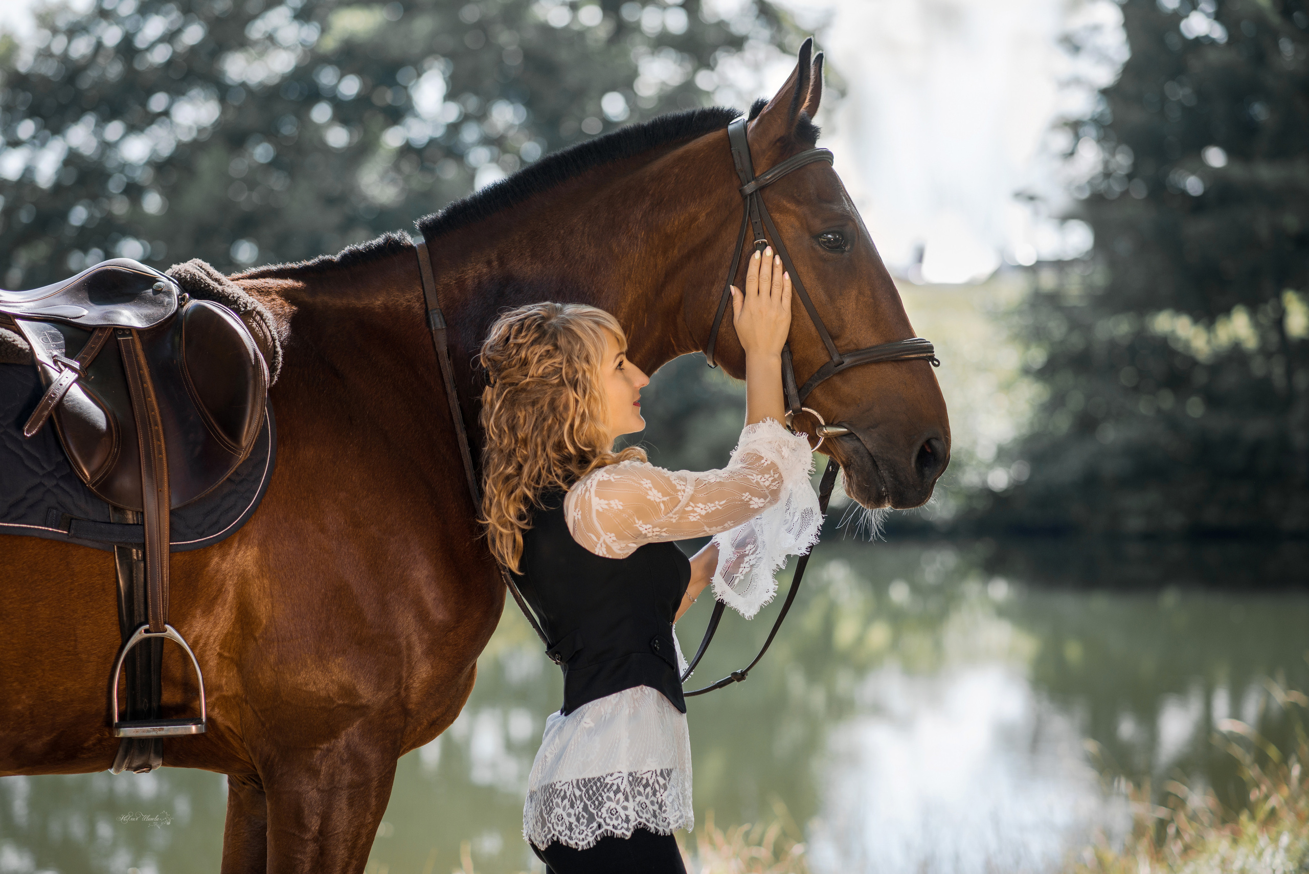 Марина и Финист. Конный фотограф в Саратове Юлия Иванова