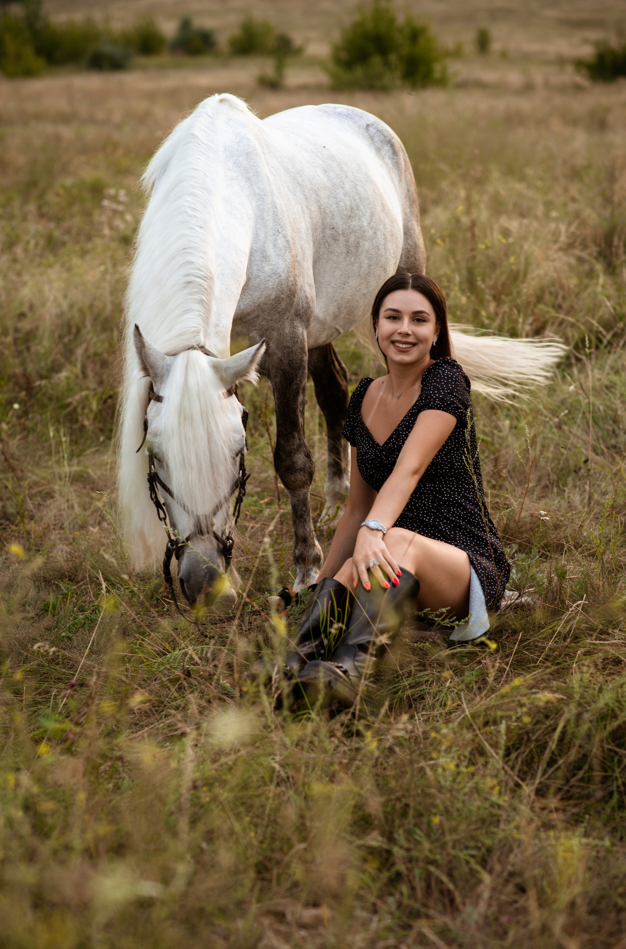 Ксения и Вымпел. Конный фотограф в Саратове Юлия Иванова