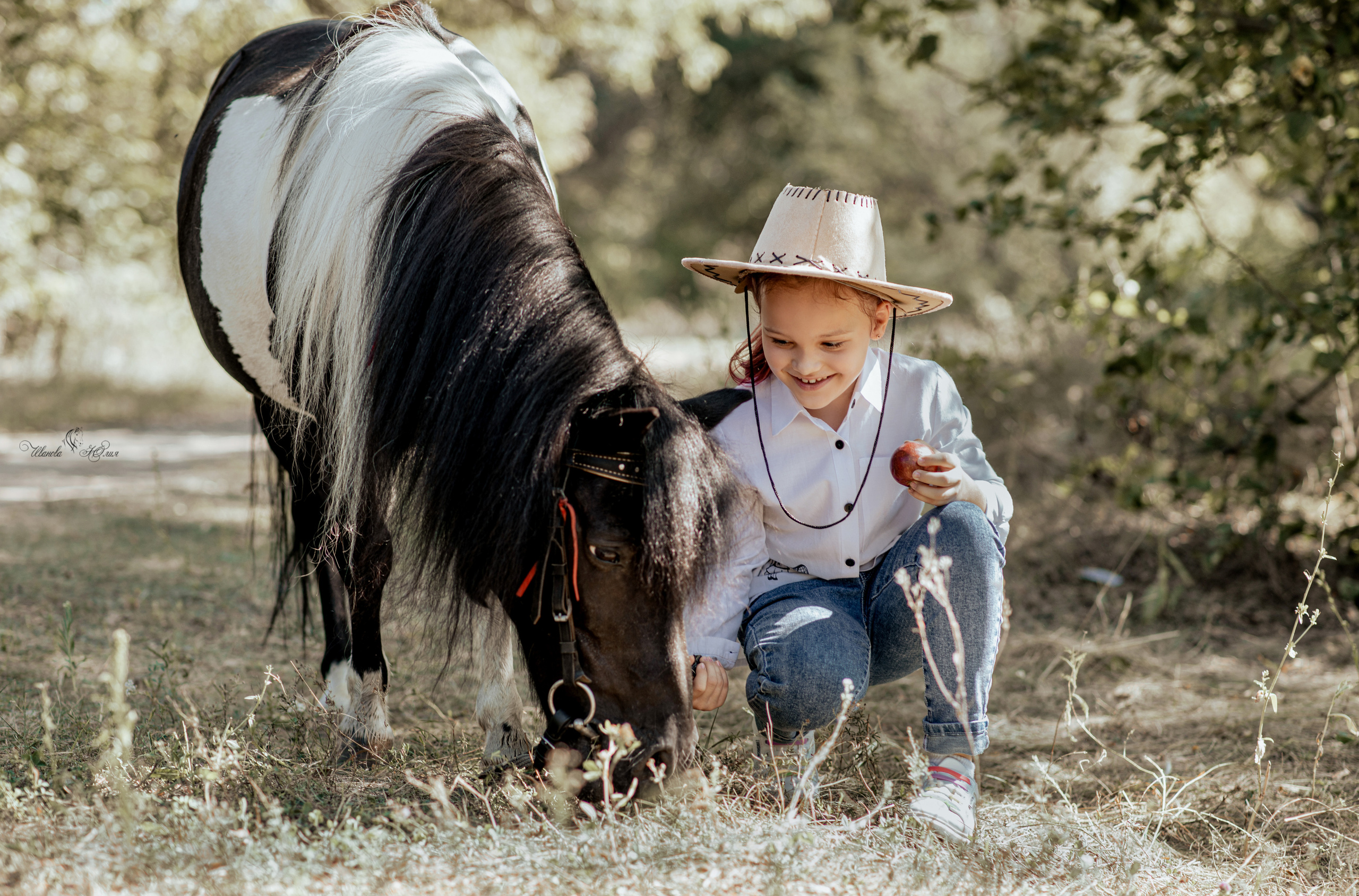 Каролина и Бос. Конный фотограф в Саратове Юлия Иванова