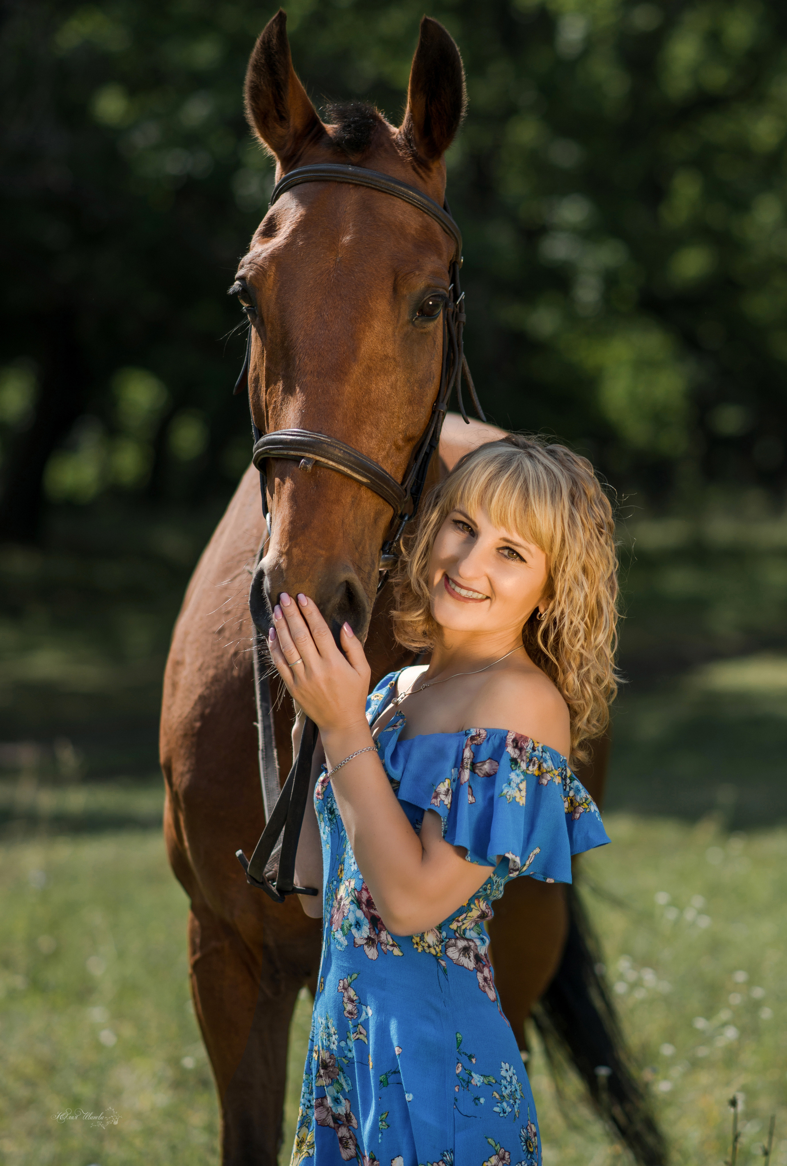 Марина и Финист. Конный фотограф в Саратове Юлия Иванова