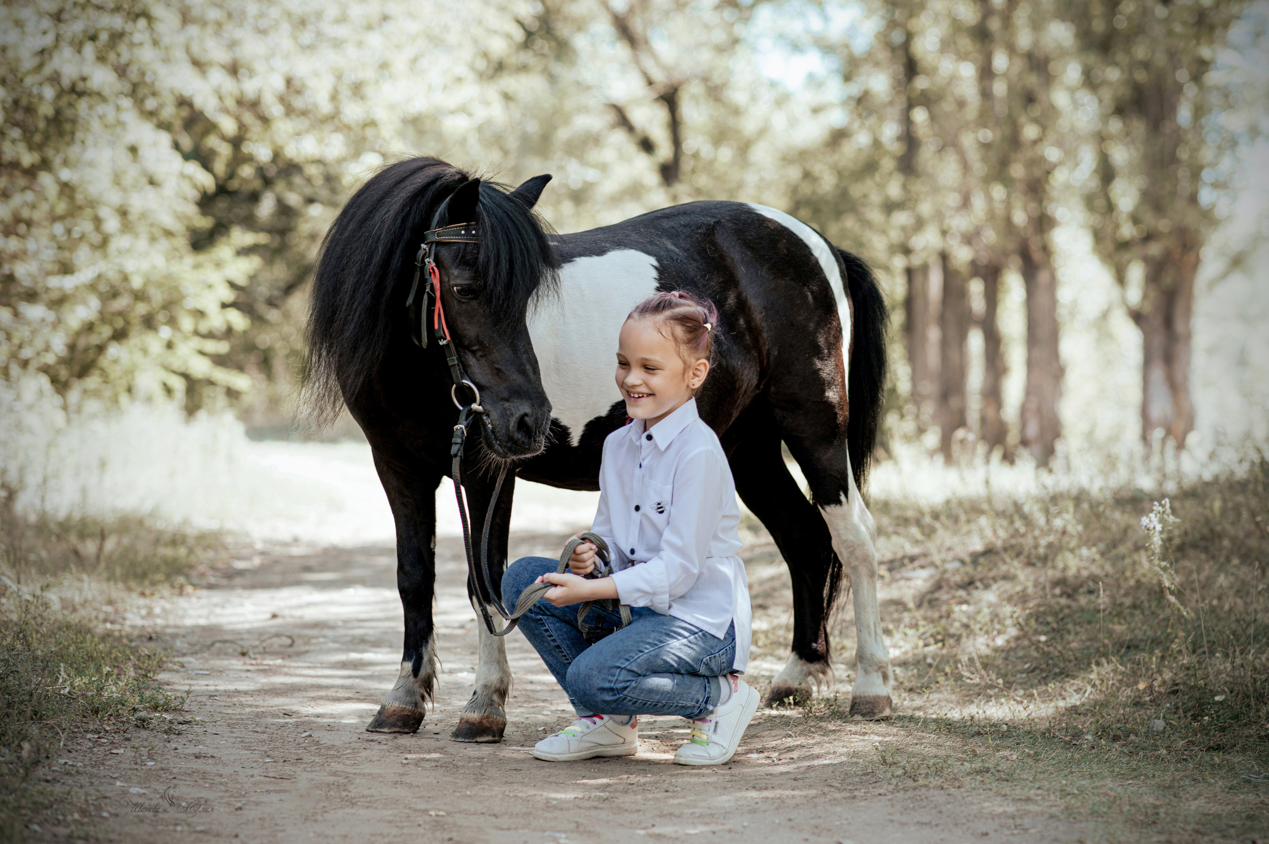 Каролина и Бос. Конный фотограф в Саратове Юлия Иванова