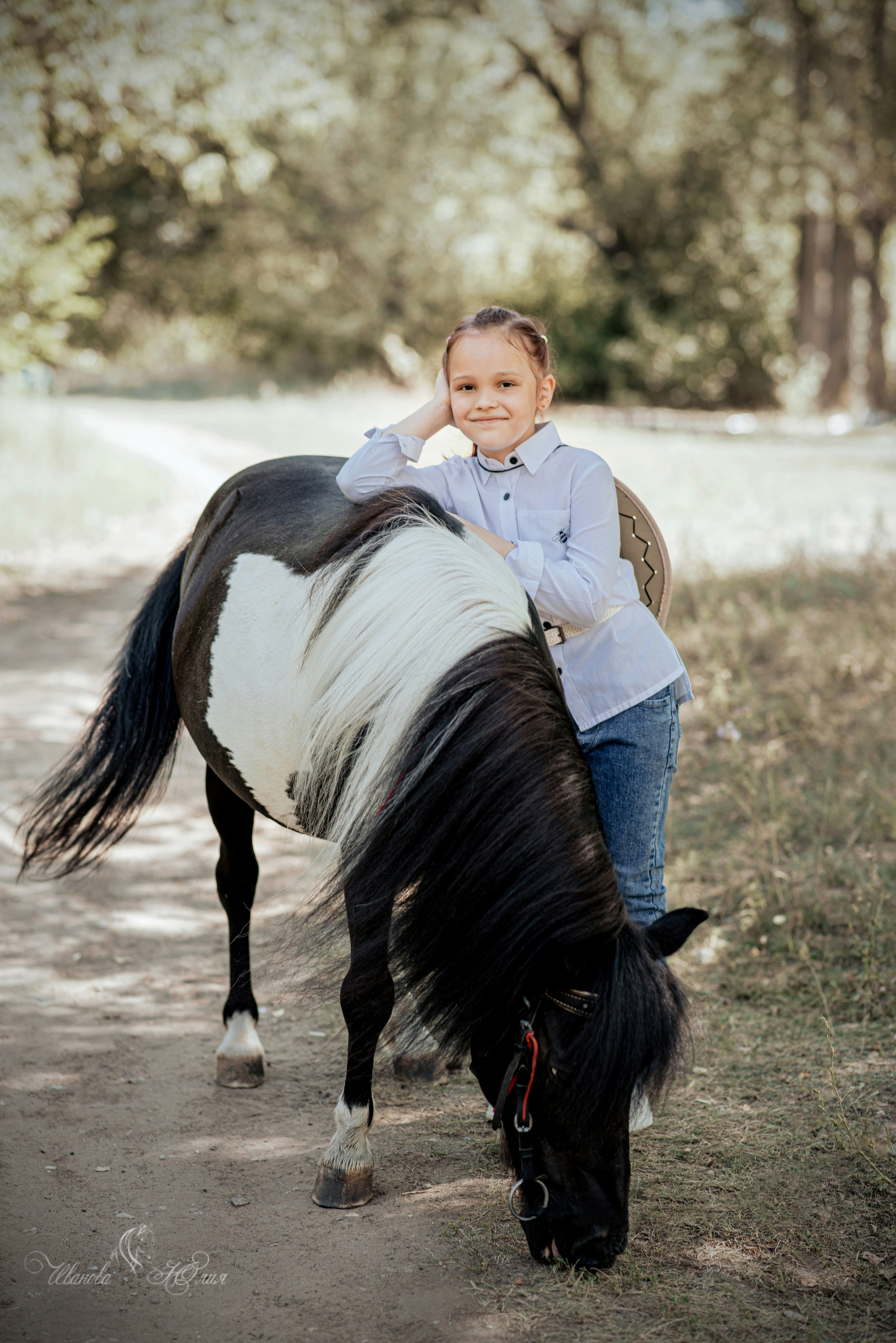 Каролина и Бос. Конный фотограф в Саратове Юлия Иванова