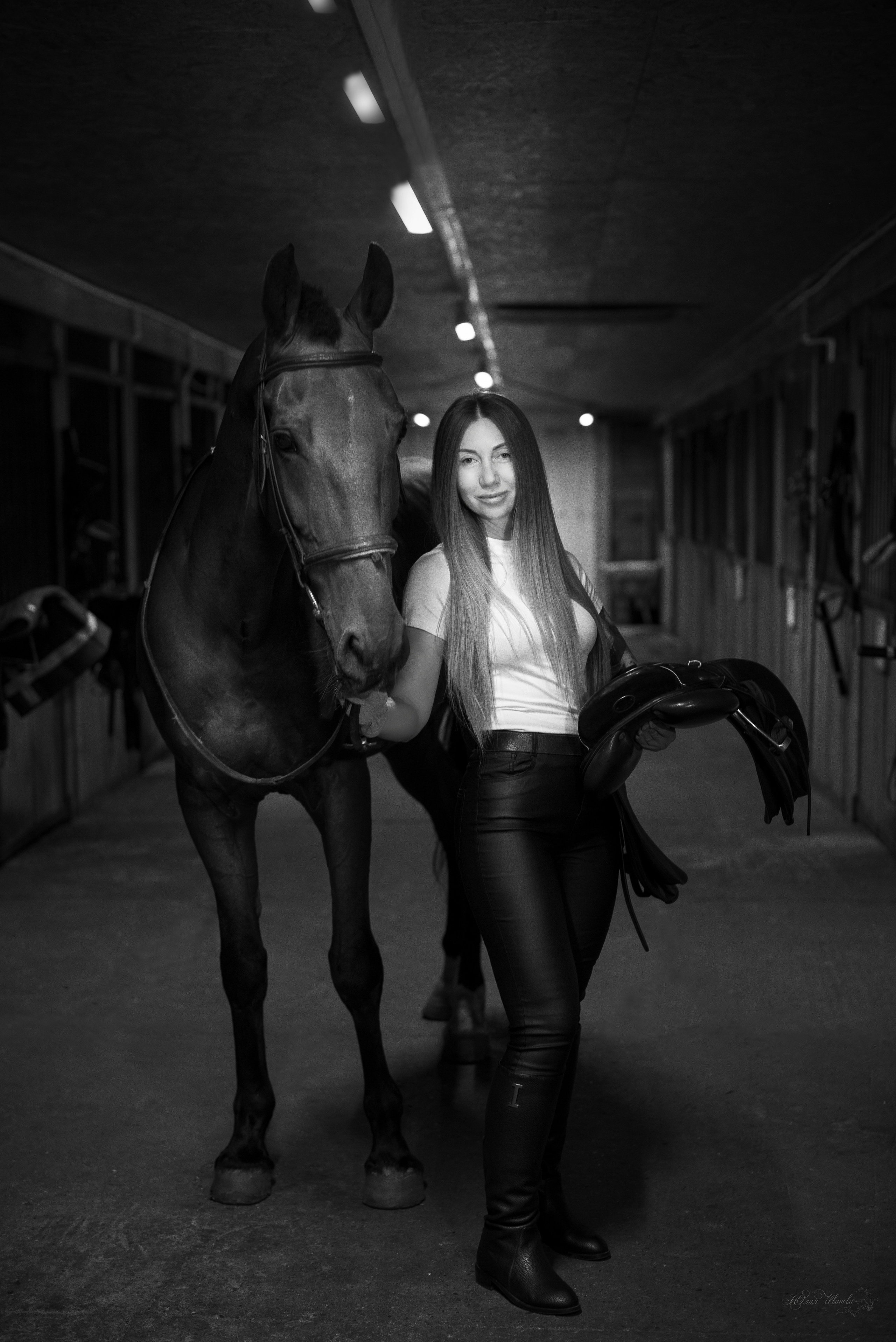 Юлия и Финист. Конный фотограф в Саратове Юлия Иванова