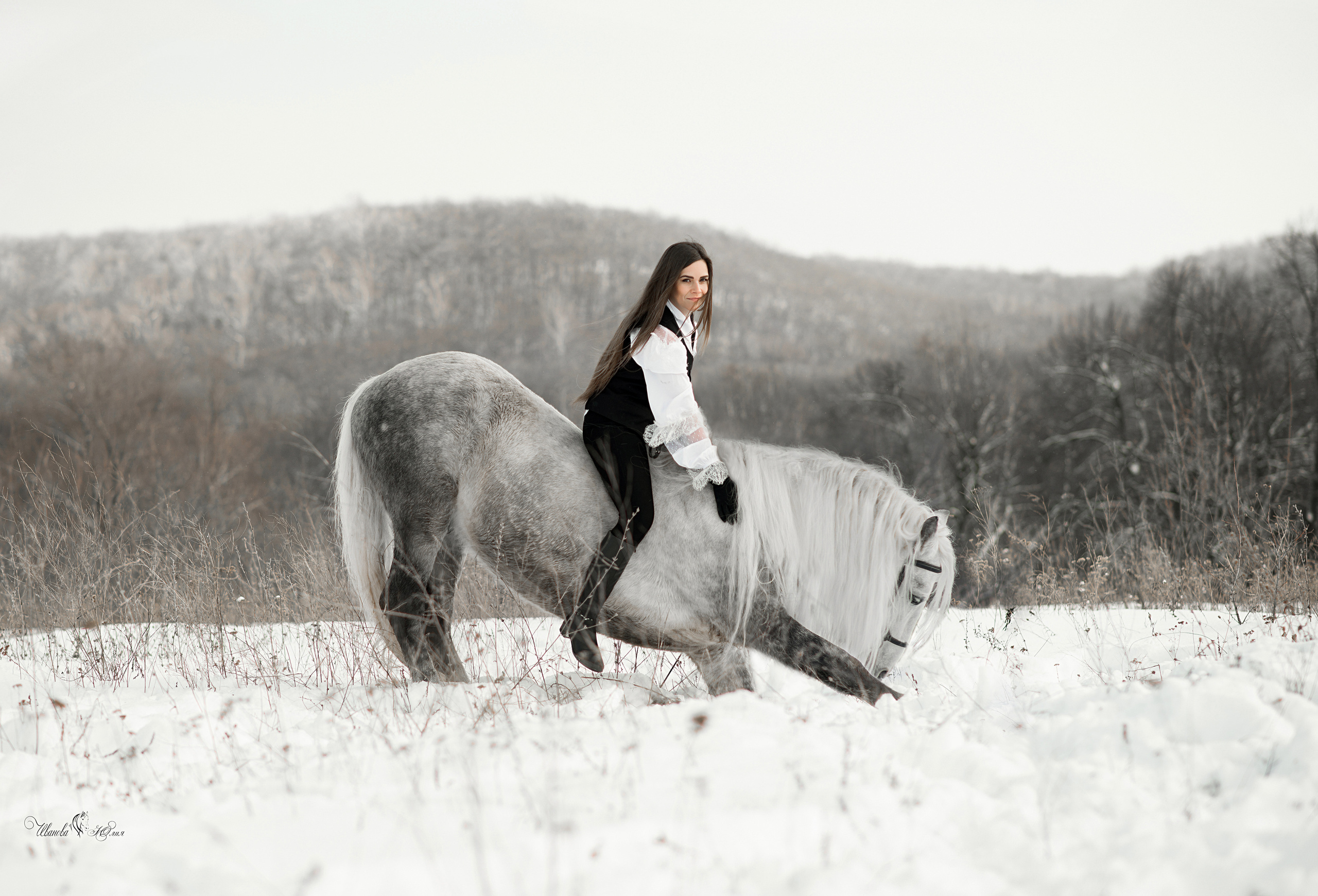 Маша и Вымпел. Конный фотограф в Саратове Юлия Иванова