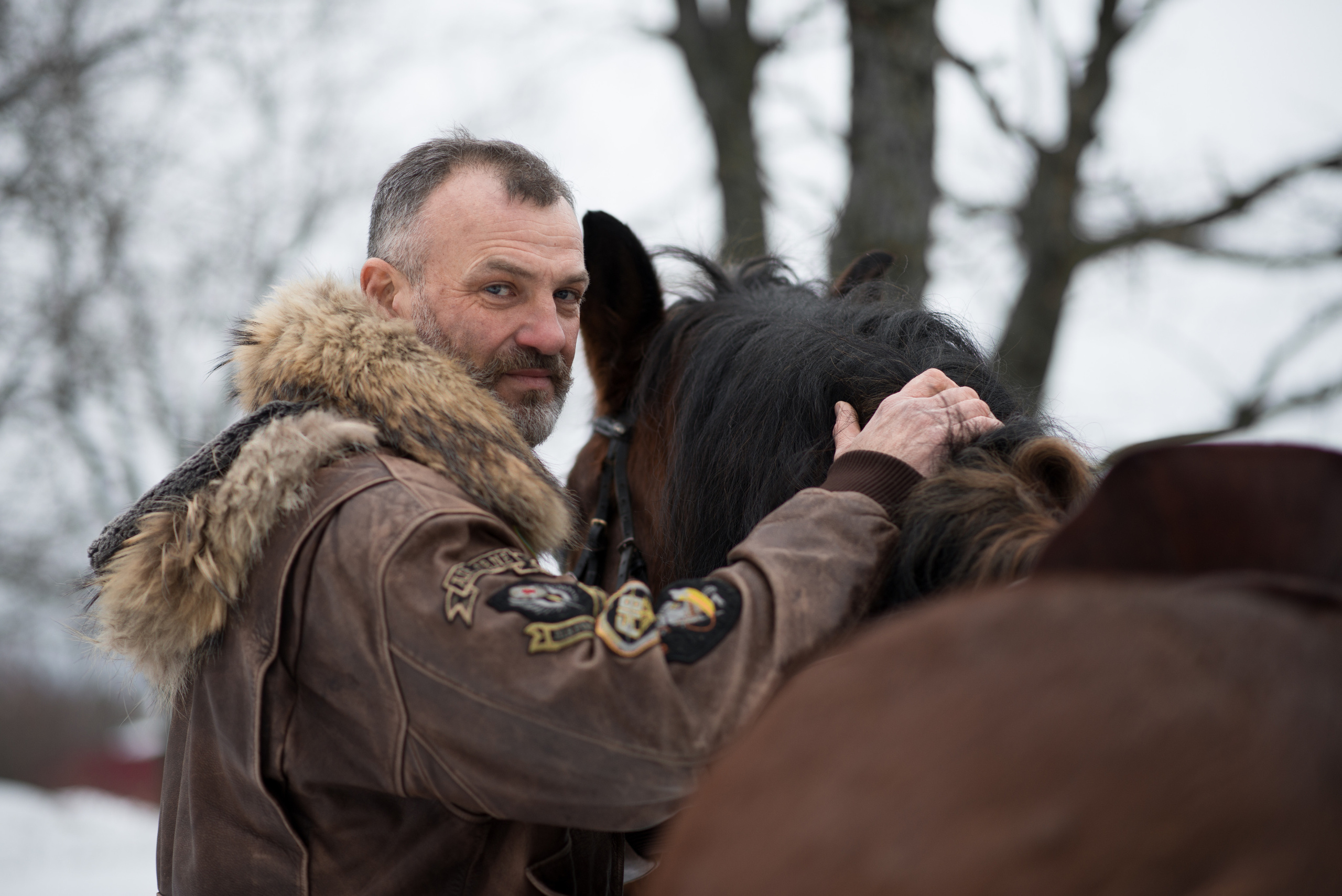 Дмитрий и Спартак. Конный фотограф в Саратове Юлия Иванова