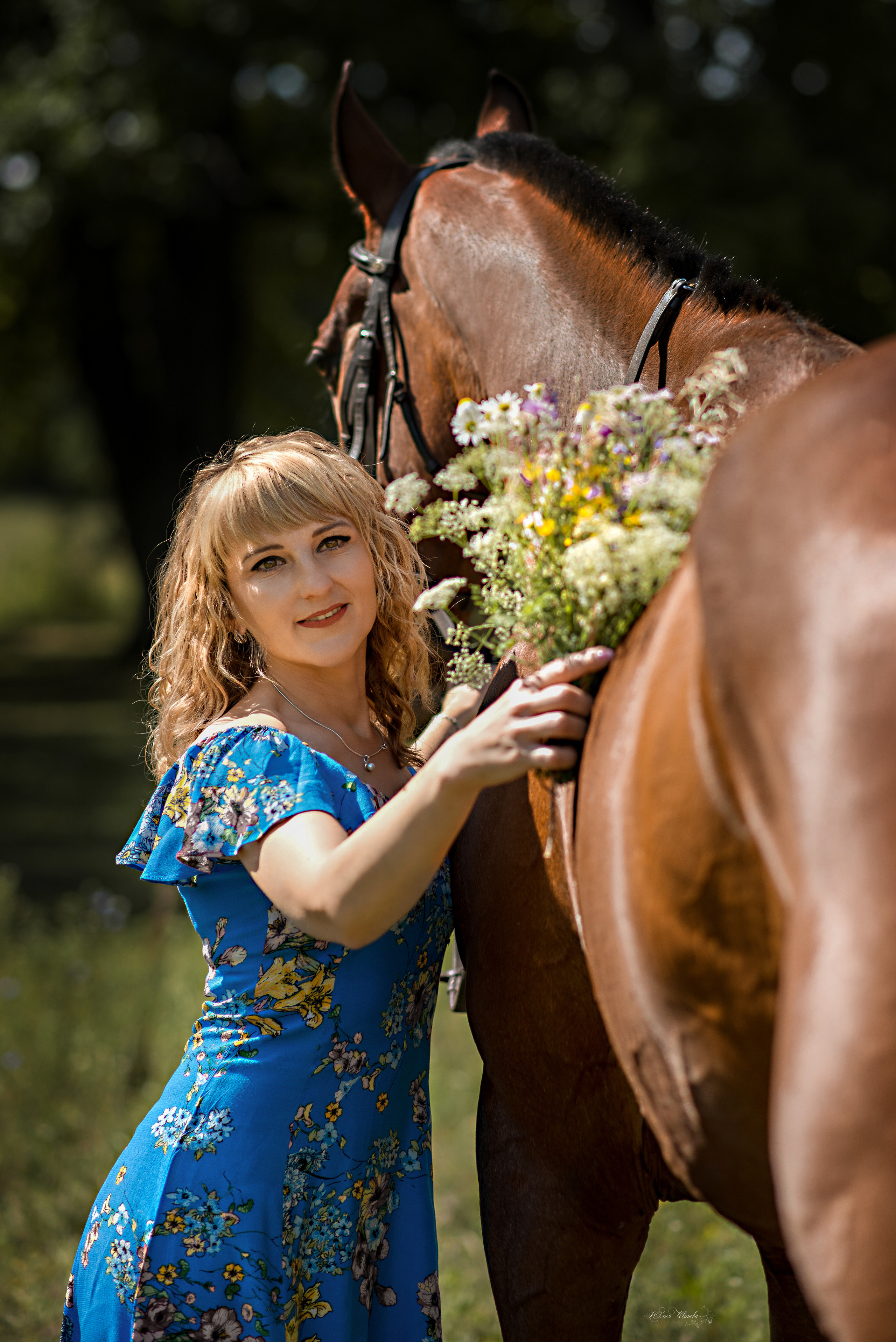 Марина и Финист. Конный фотограф в Саратове Юлия Иванова