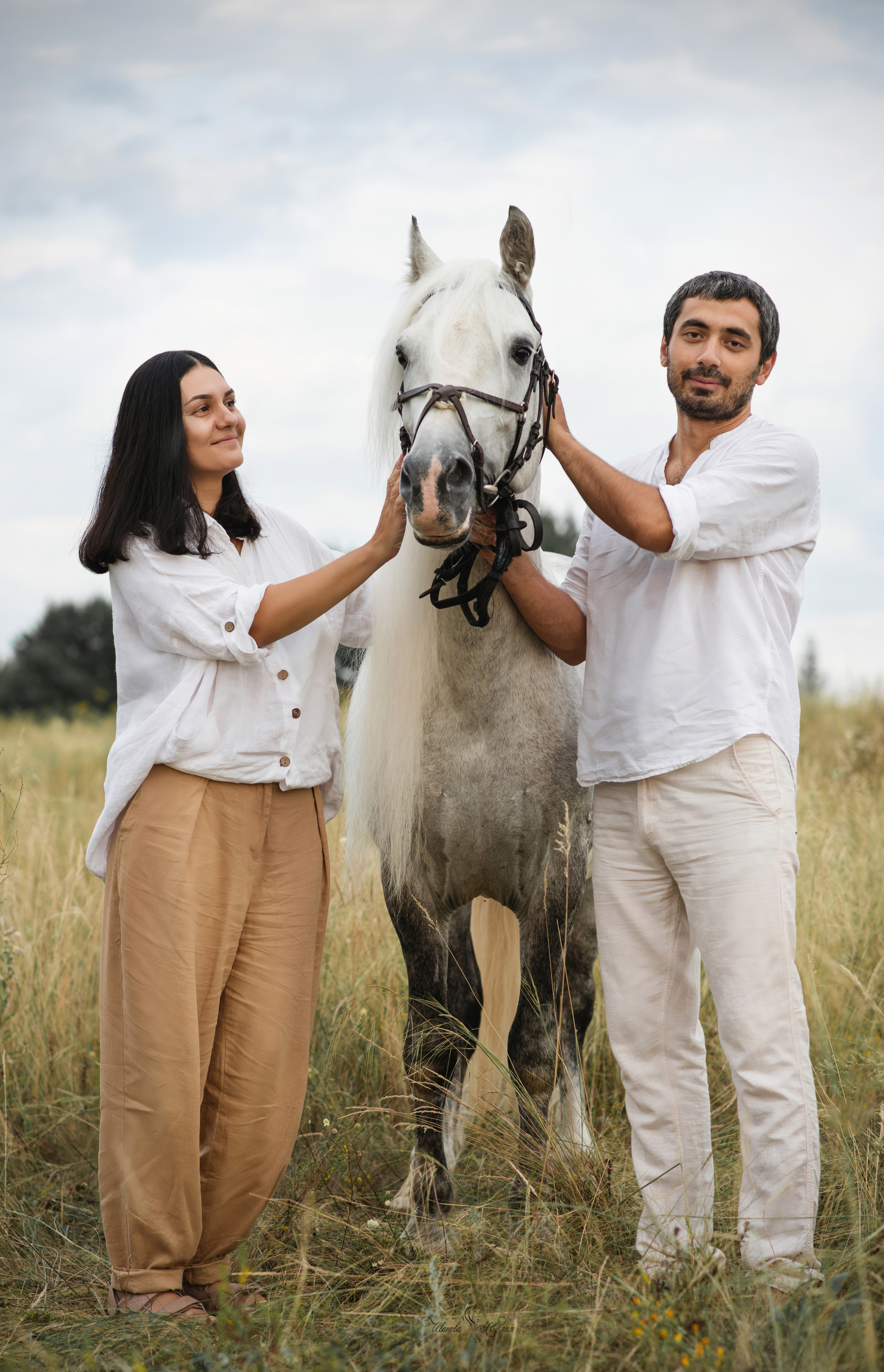 Семья Доховых и Вымпел. Конный фотограф в Саратове Юлия Иванова