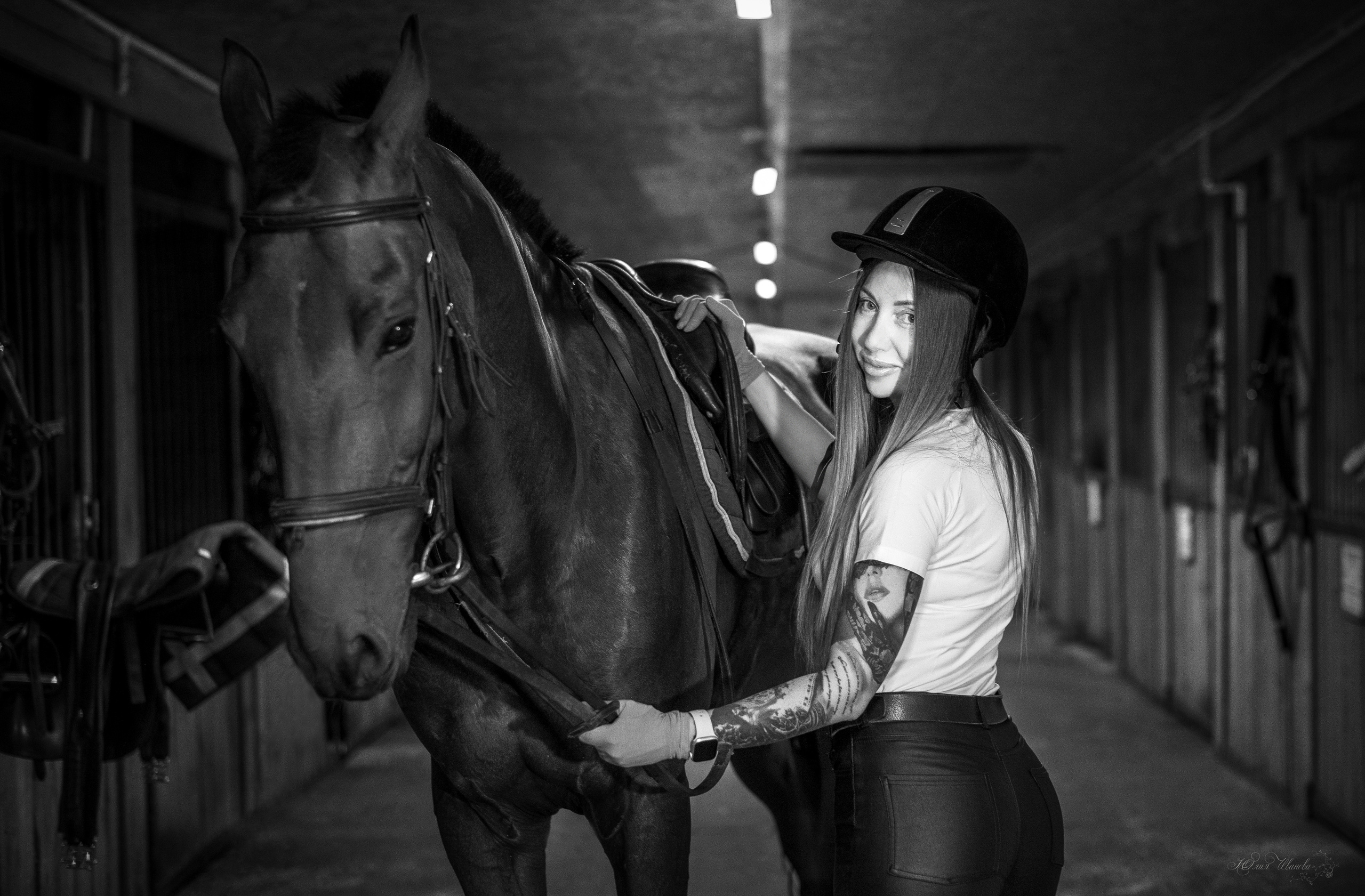 Юлия и Финист. Конный фотограф в Саратове Юлия Иванова