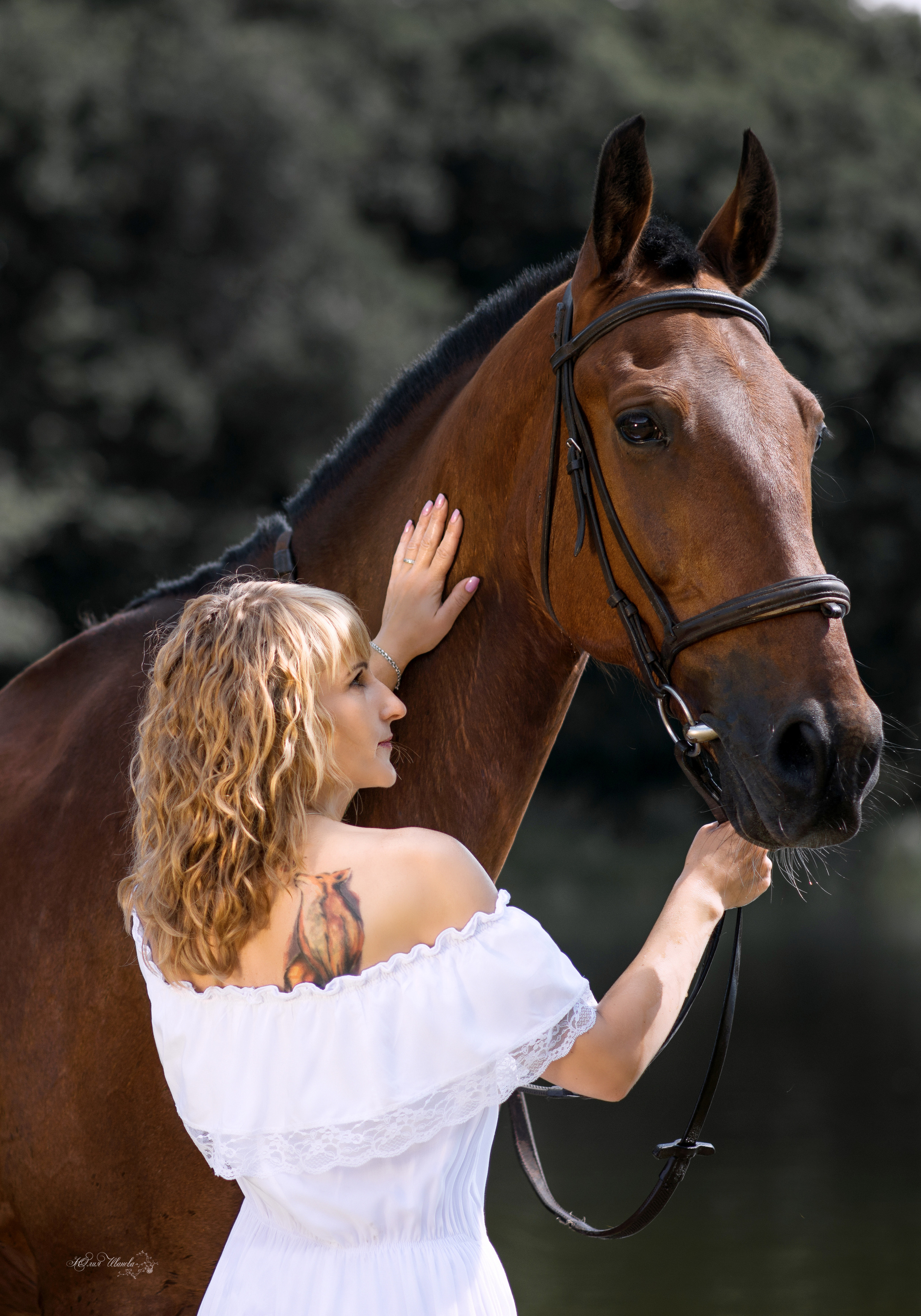 Марина и Финист. Конный фотограф в Саратове Юлия Иванова