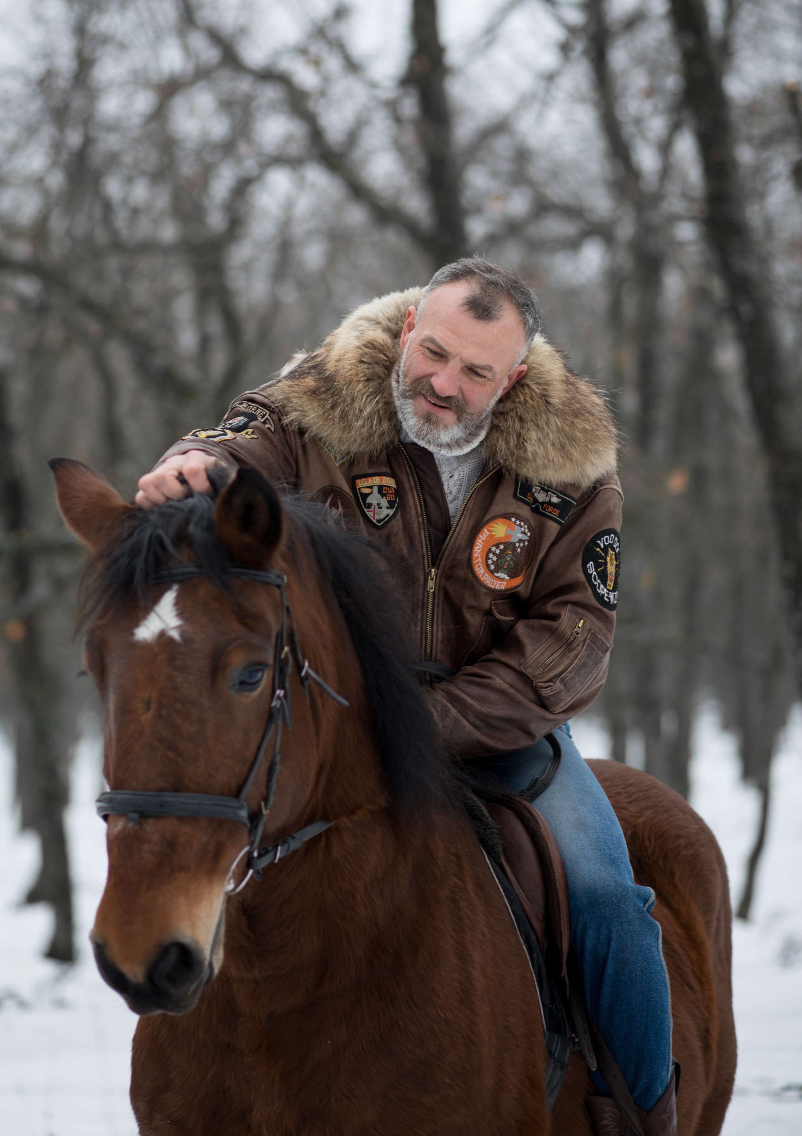 Дмитрий и Спартак. Конный фотограф в Саратове Юлия Иванова