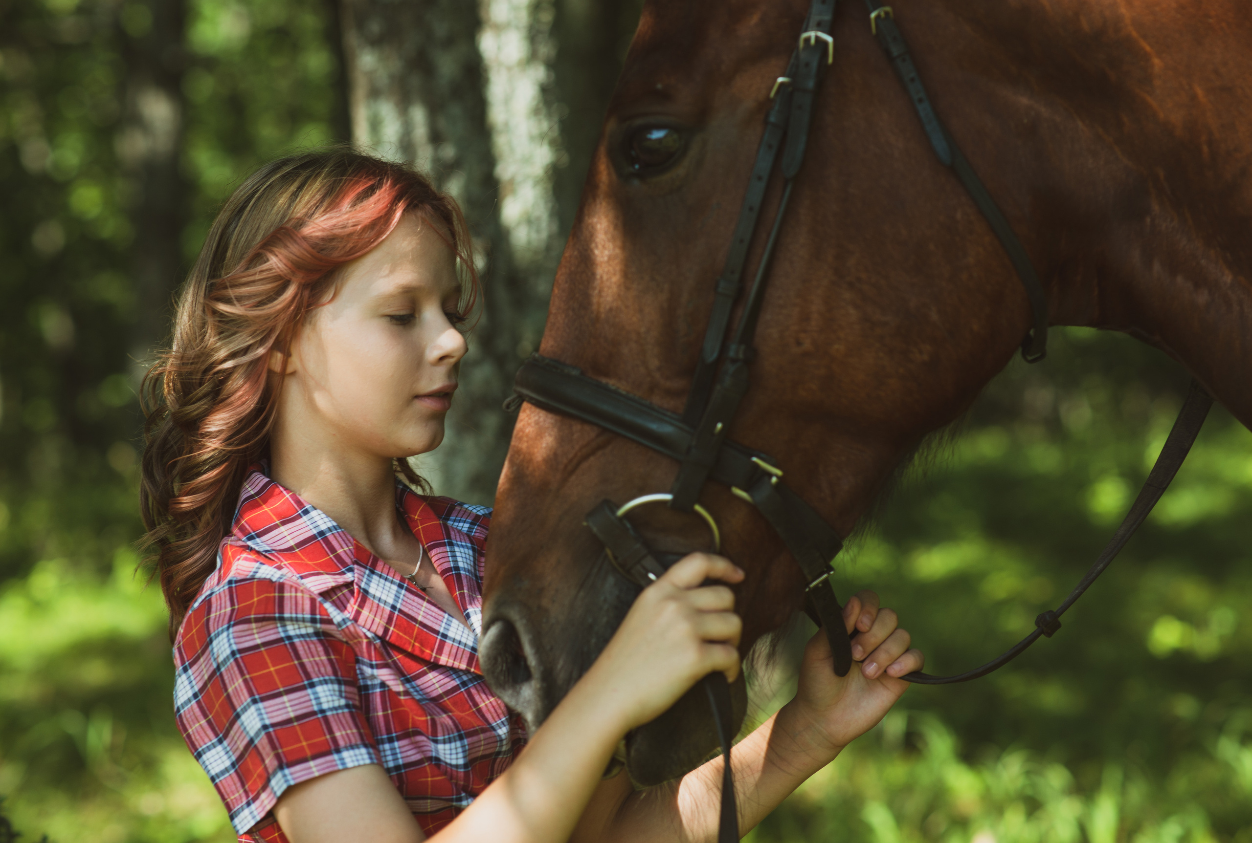Вероника и Финист. Конный фотограф в Саратове Юлия Иванова
