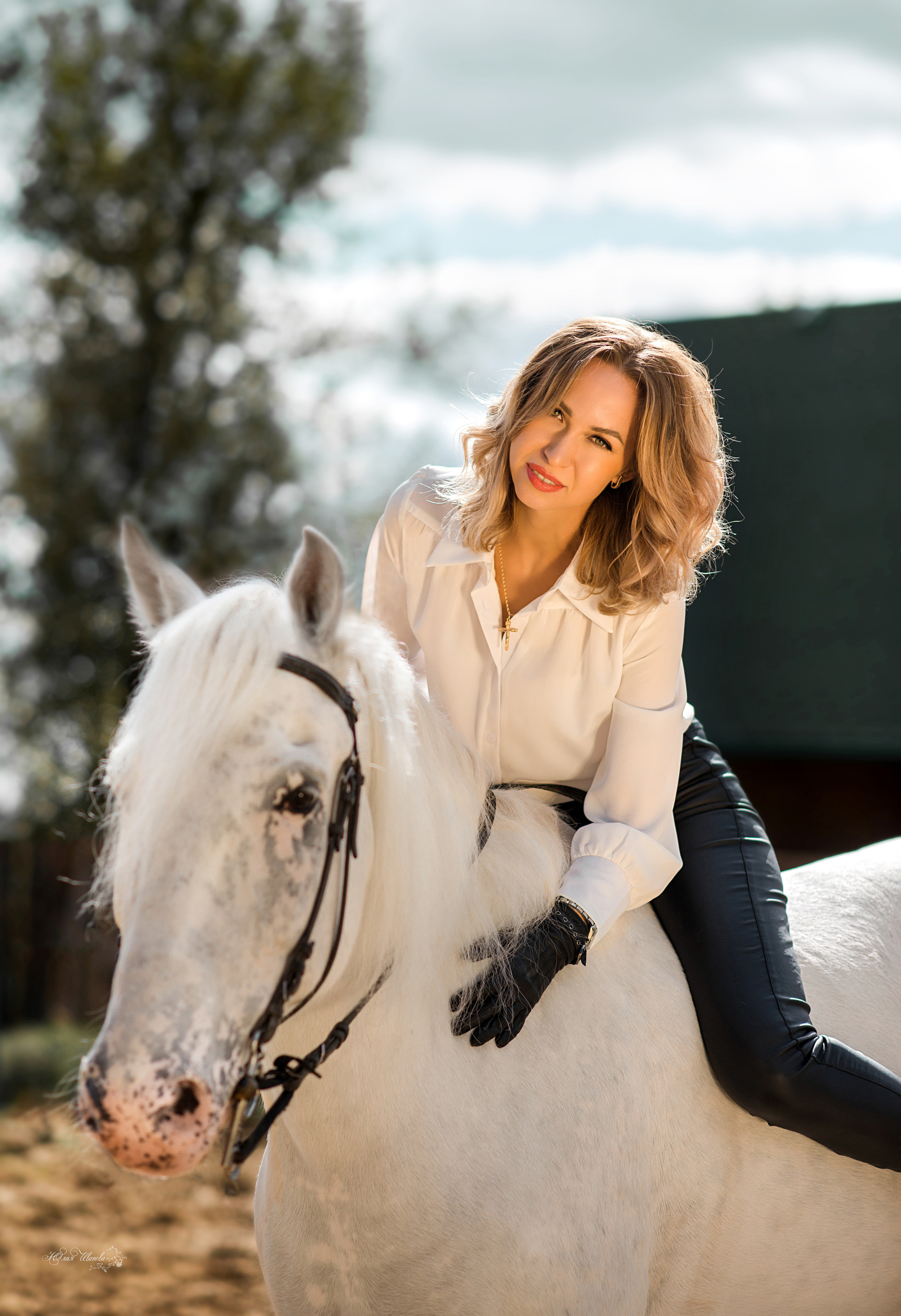 Олеся и Чингиз. Конный фотограф в Саратове Юлия Иванова