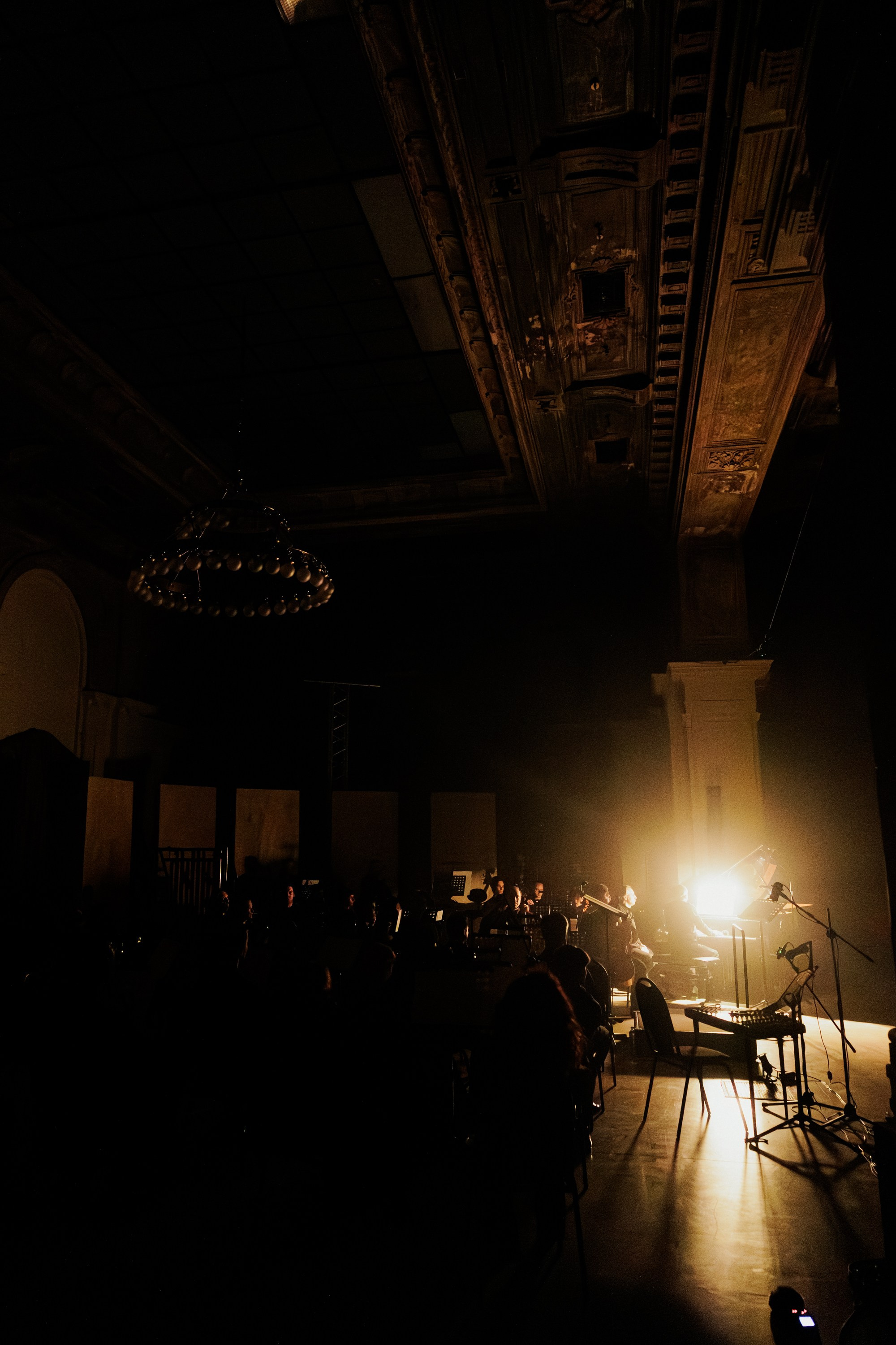 Концерт музыки композитора-резидента Алексея Ретинского «Dom Radio». Репортажный фотограф в Санкт-Петербурге Александр Паклин