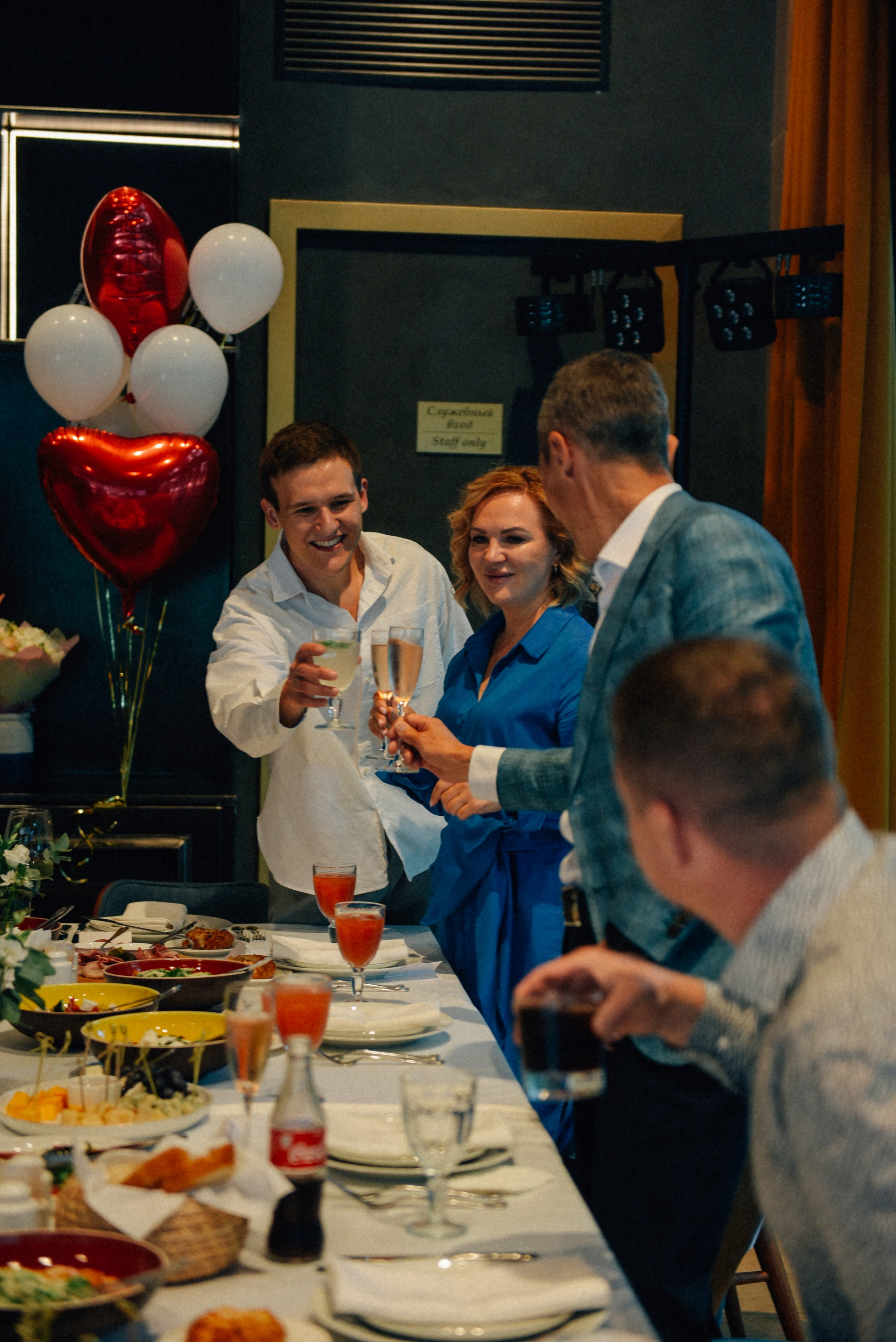 Павел и Деля Свадебный ужин. Фотограф Лола Волна, город Москва