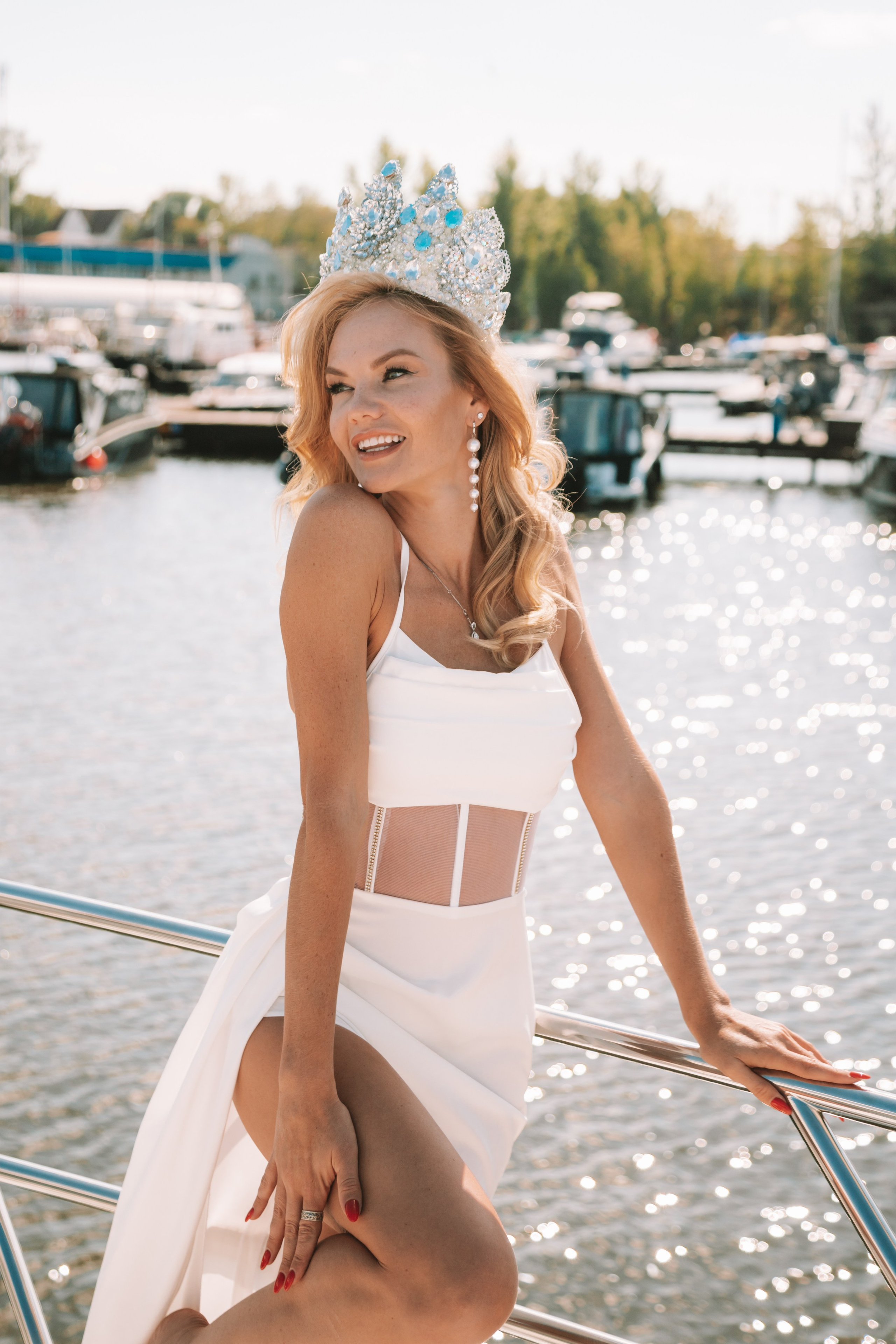 Мисс на воде. Фотограф Вера Генералова. Фотосессии. Выпускные альбомы Лобня