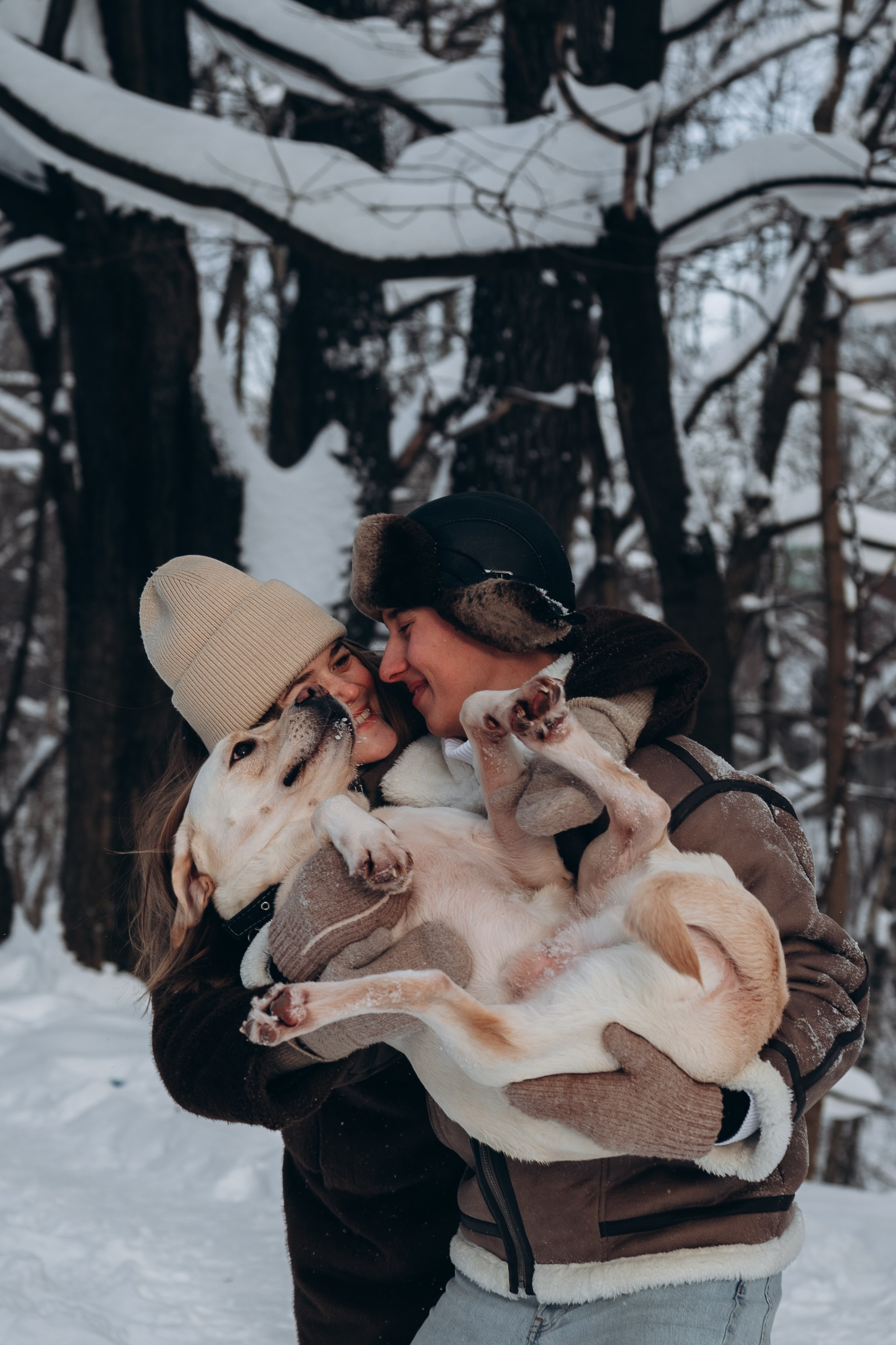 Анна, Влад и Рони. Семейный фотограф в Москве Дарья Пузикова