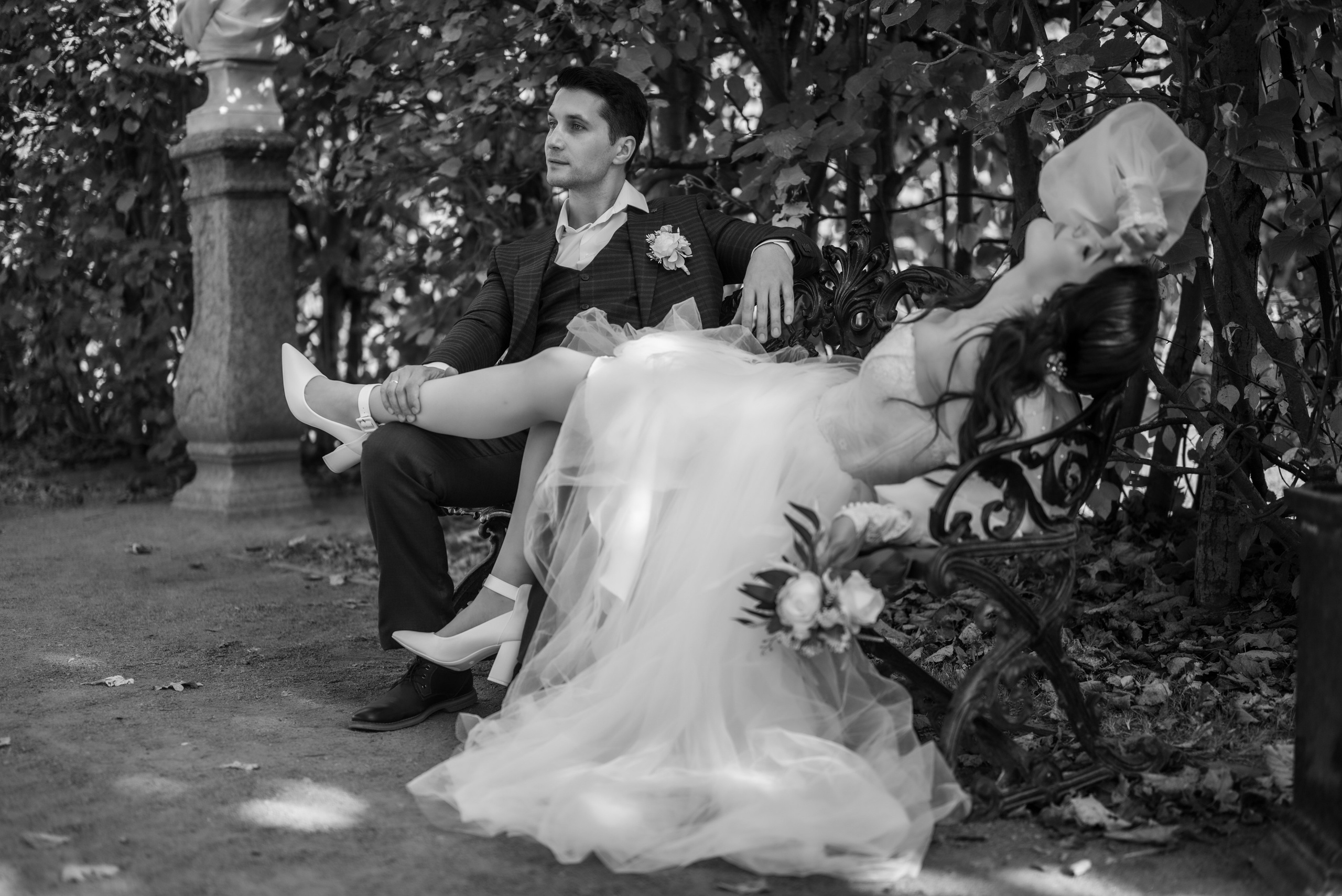 Свадьба в Кусково: Валентин и Мария. Семейный фотограф в Москве Дарья Пузикова