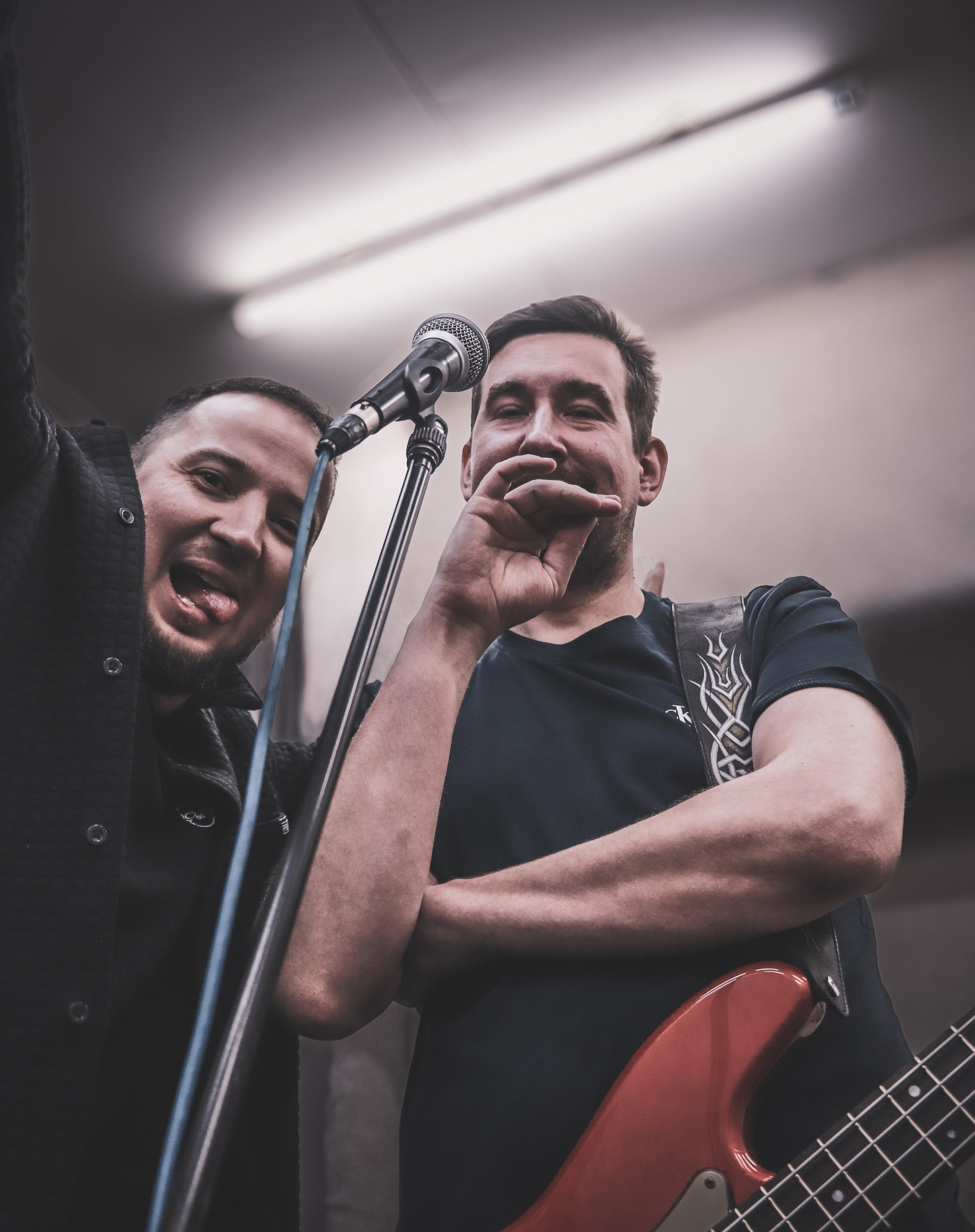 Репетиция рок-группы. Фотограф репортажей и стритфотосессий в Москве Людмила Смирнова