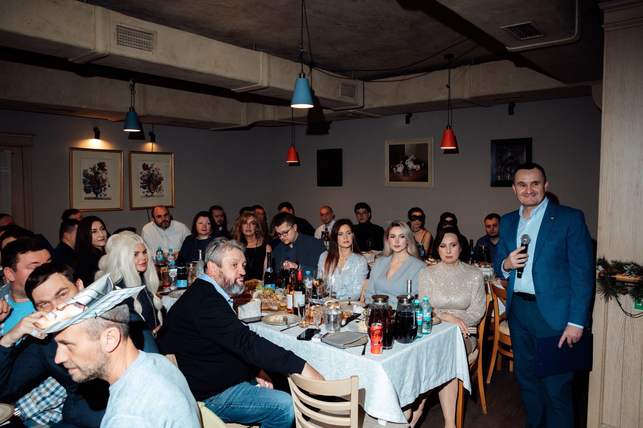 Новогодний корпоратив Теле2 (1 час съёмки). Фотограф Калининград Илья Миллер