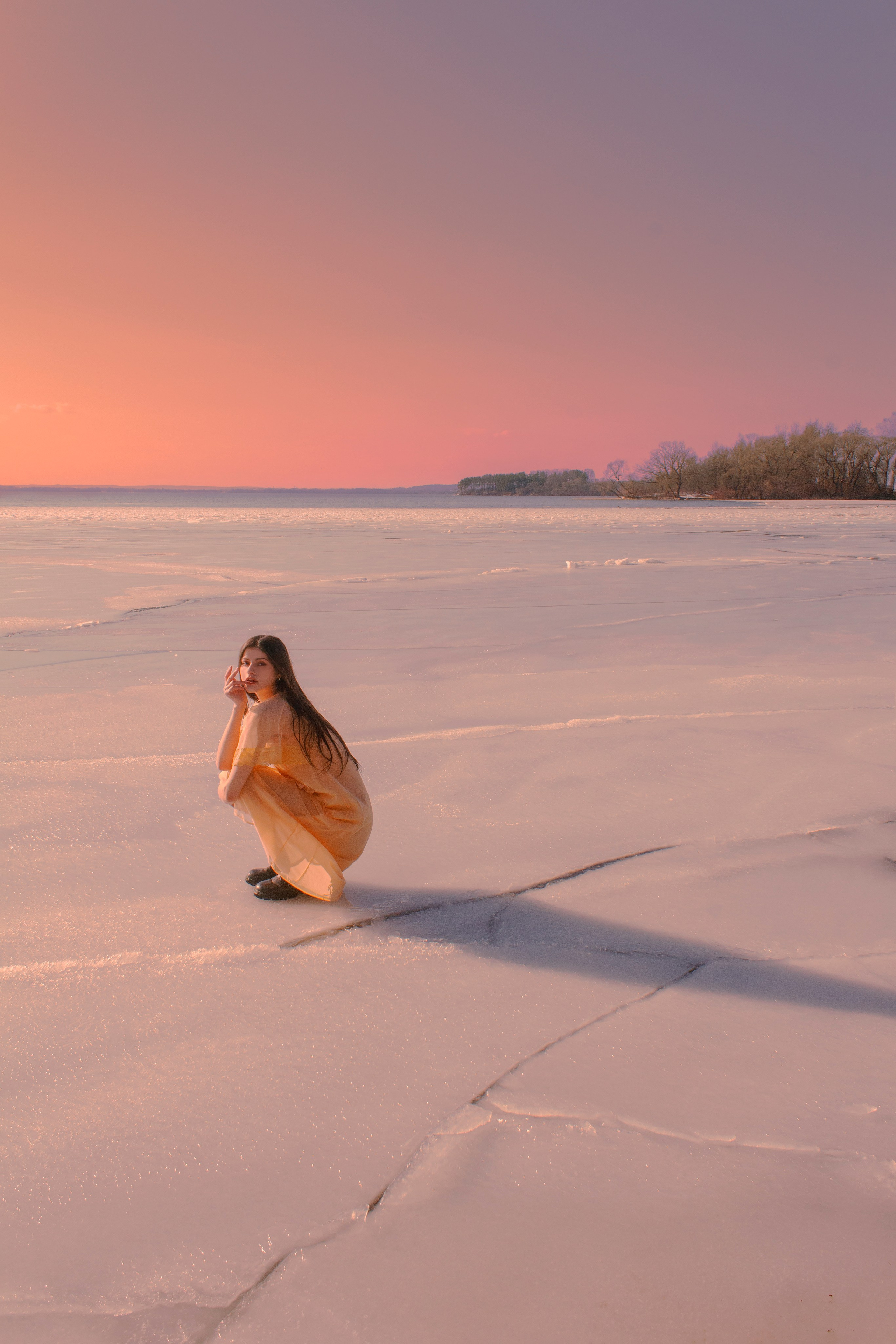 Апрельская снежная королева