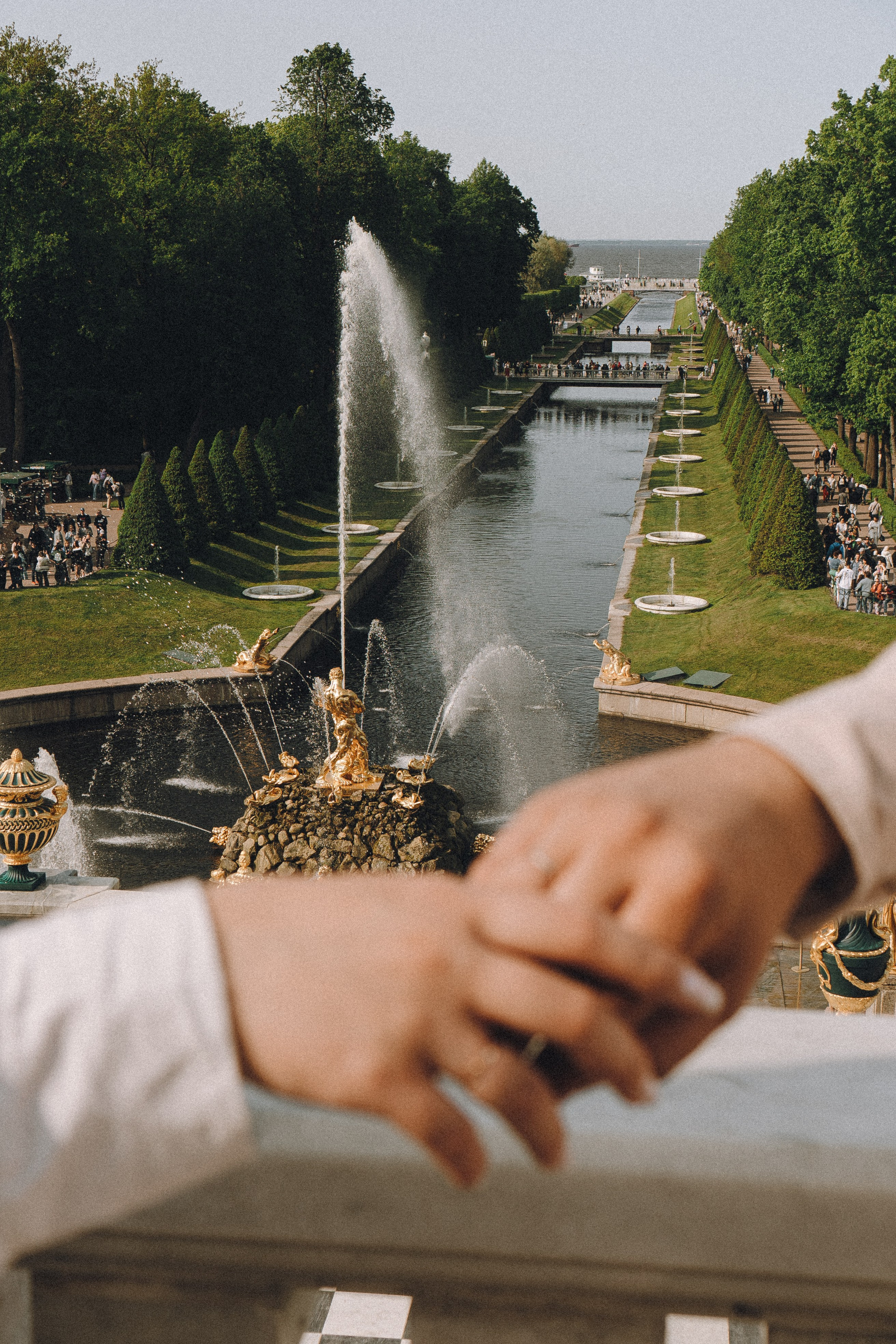 СВАДЕБНАЯ ИСТОРИЯ В ПЕТЕРГОФЕ. Профессиональный фотограф, Санкт-Петербург — Виктория Богомолова
