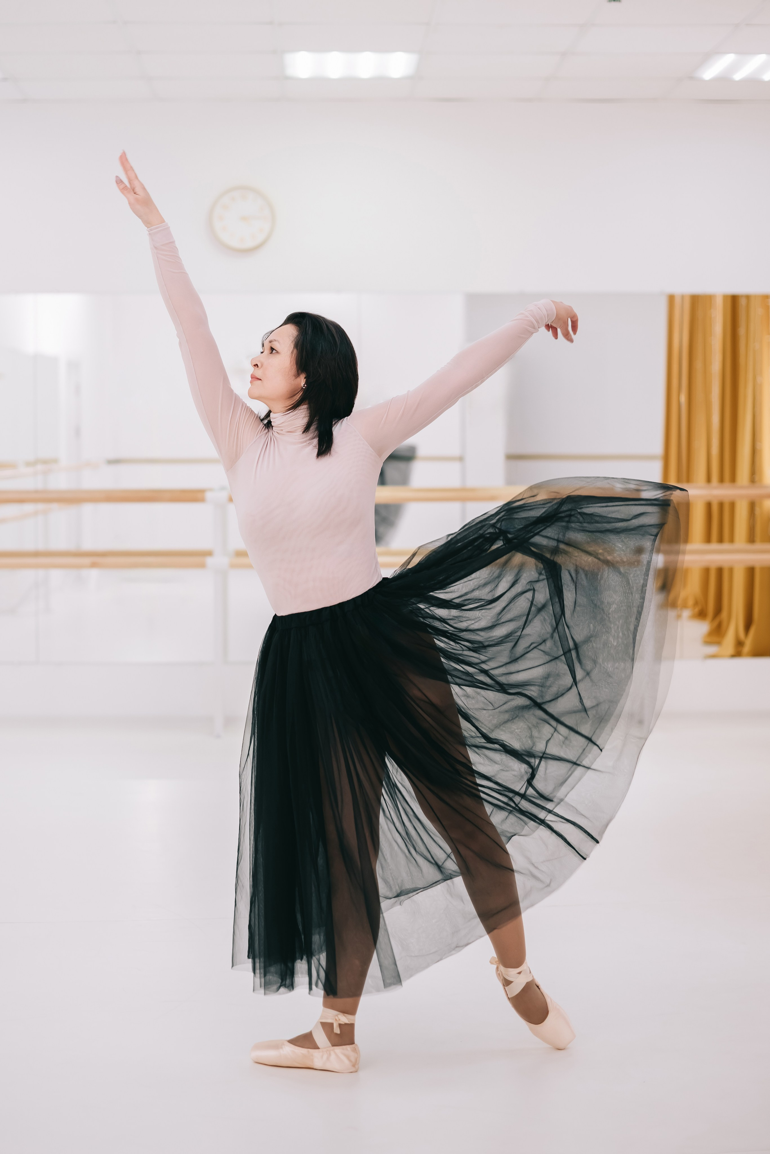 Фотосессия для балетной студии LEVITA