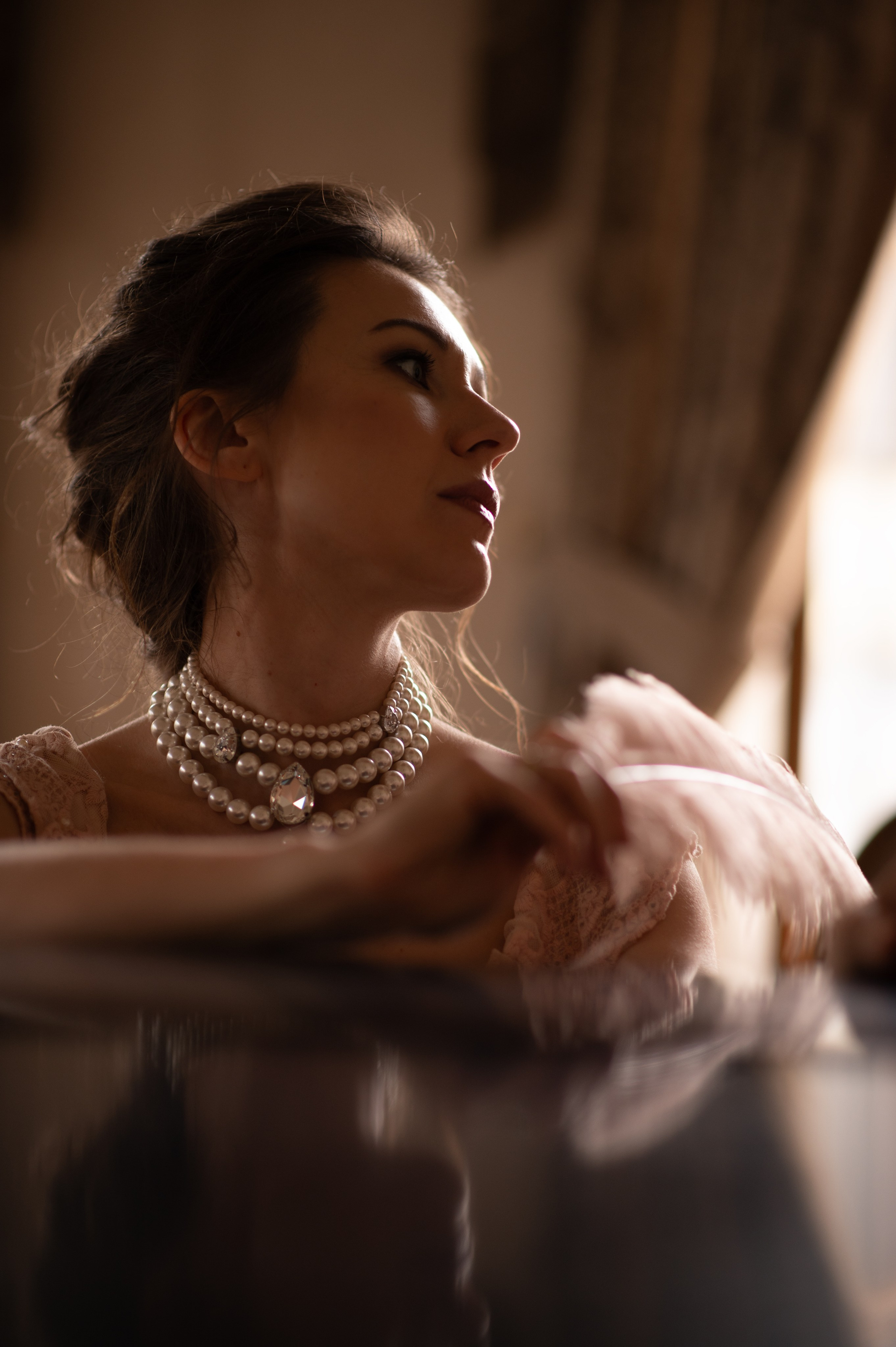 Библиотека Пушкина. Винтажные фотосессии в Москве