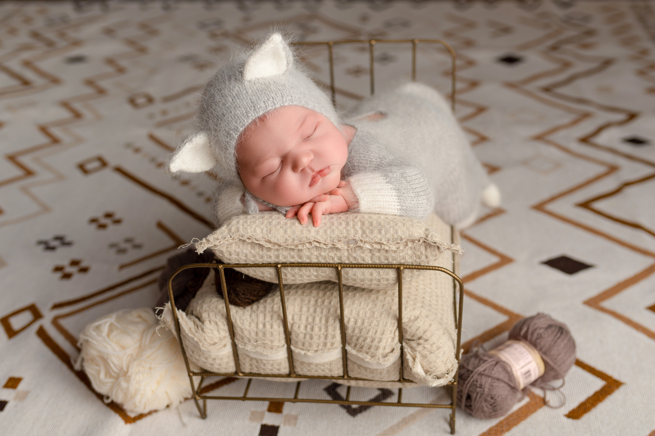 Новорожденные девочки. Детский фотограф в городе Жуковский Алиса Коробанова