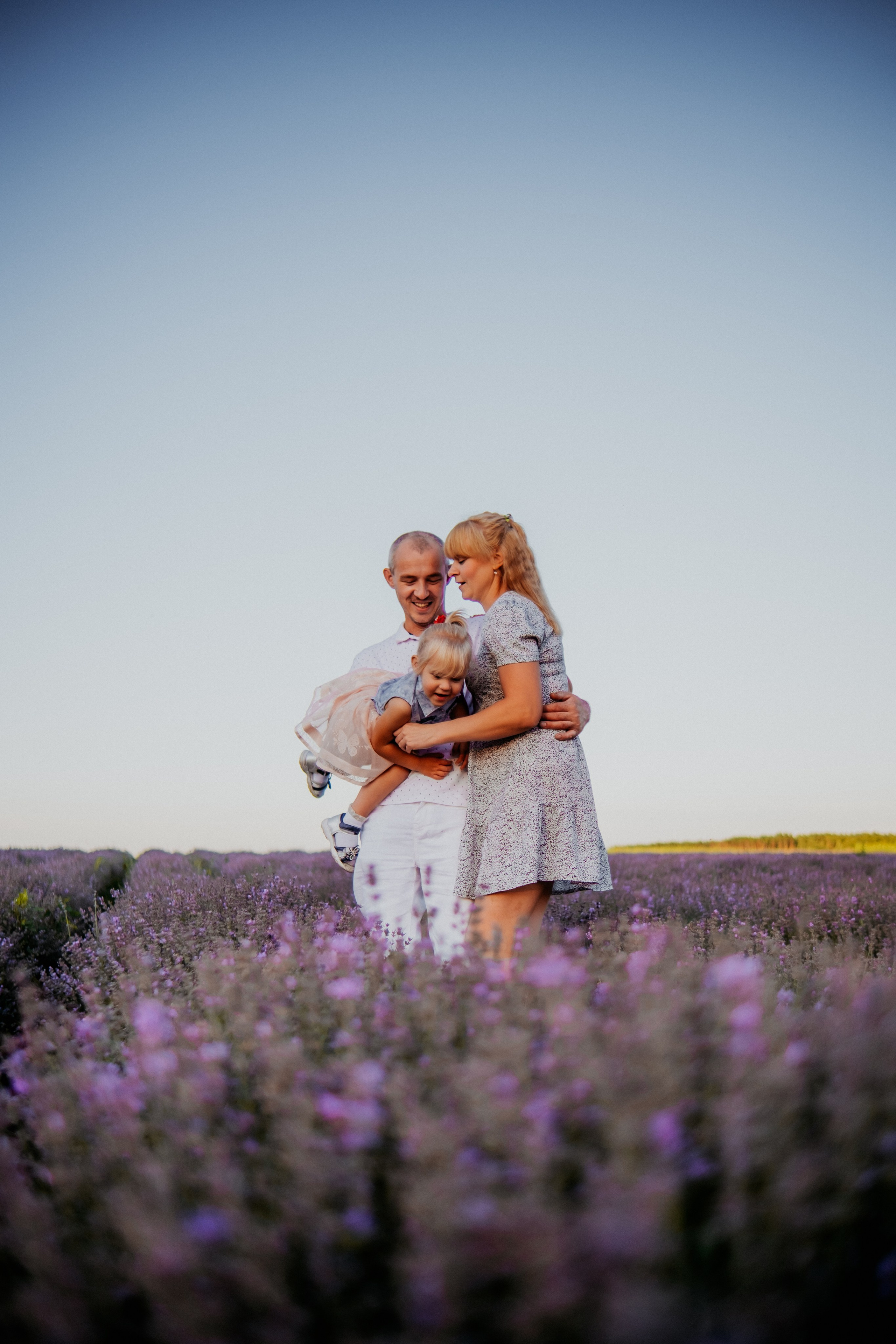 Семейная съемка в лованде. Nattie.ph