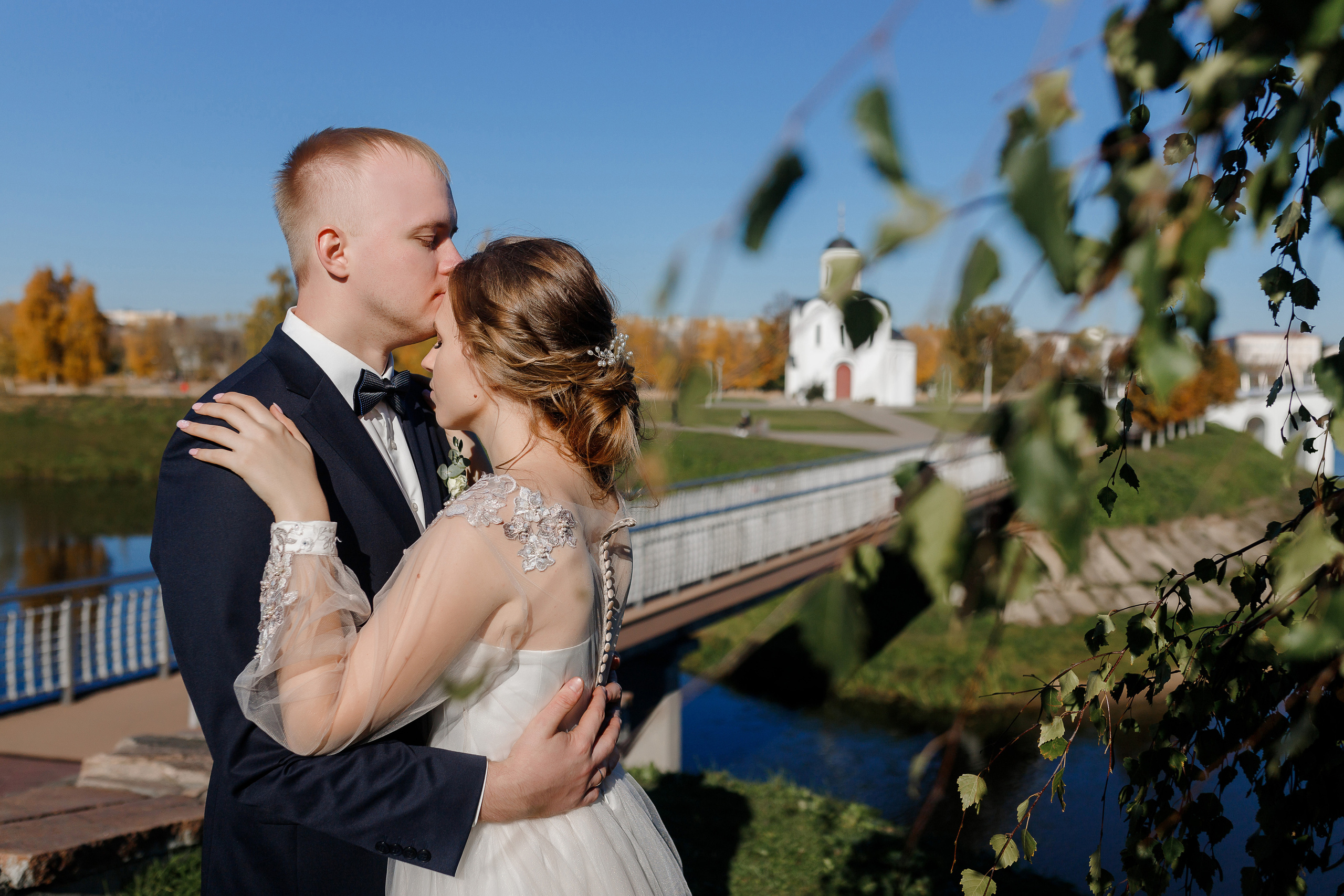 Фотосессия в новом загсе Твери. Свадебный и семейный фотограф в Твери и Тверской области