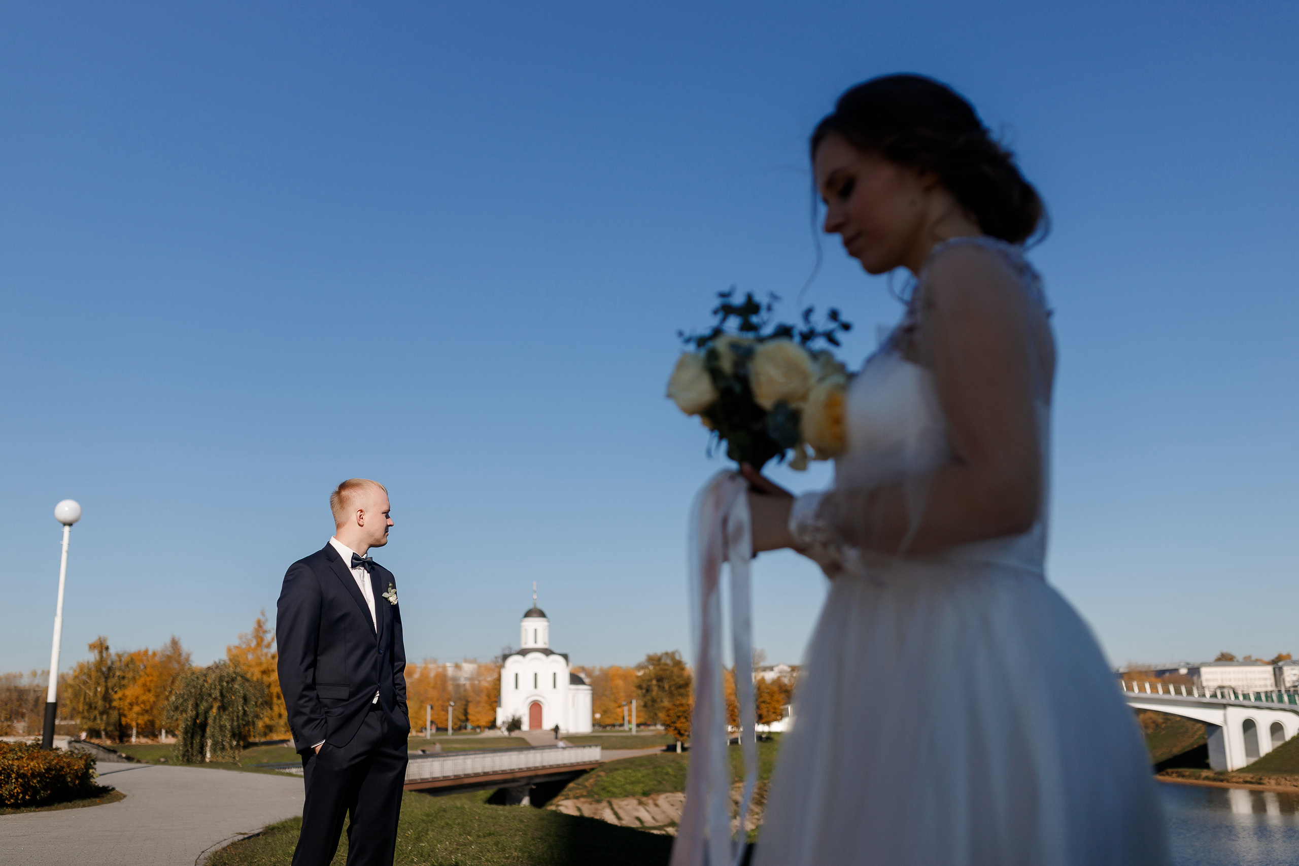 Фотосессия в новом загсе Твери. Свадебный и семейный фотограф в Твери и Тверской области