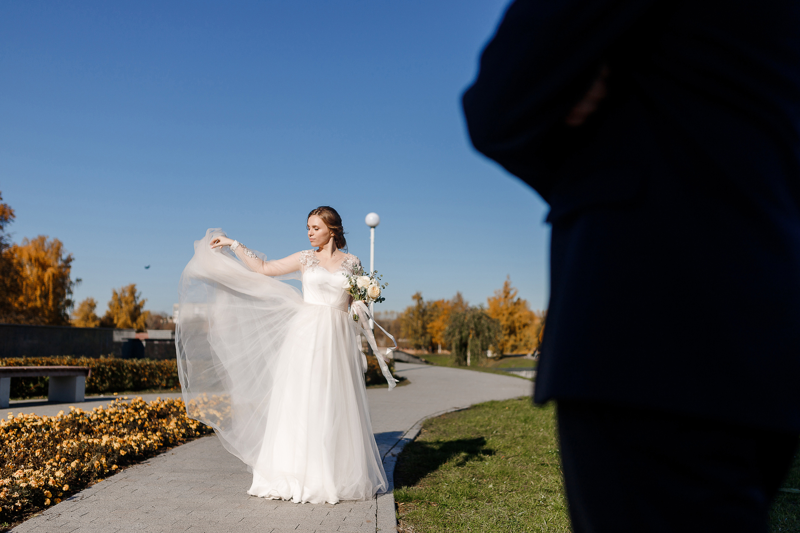 Фотосессия в новом загсе Твери. Свадебный и семейный фотограф в Твери и Тверской области