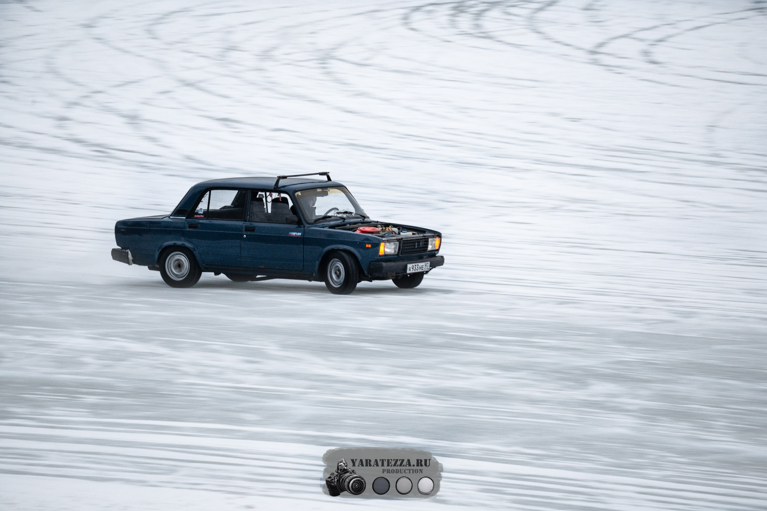 Тренировочный день на ледовой трассе. Yaratezza production