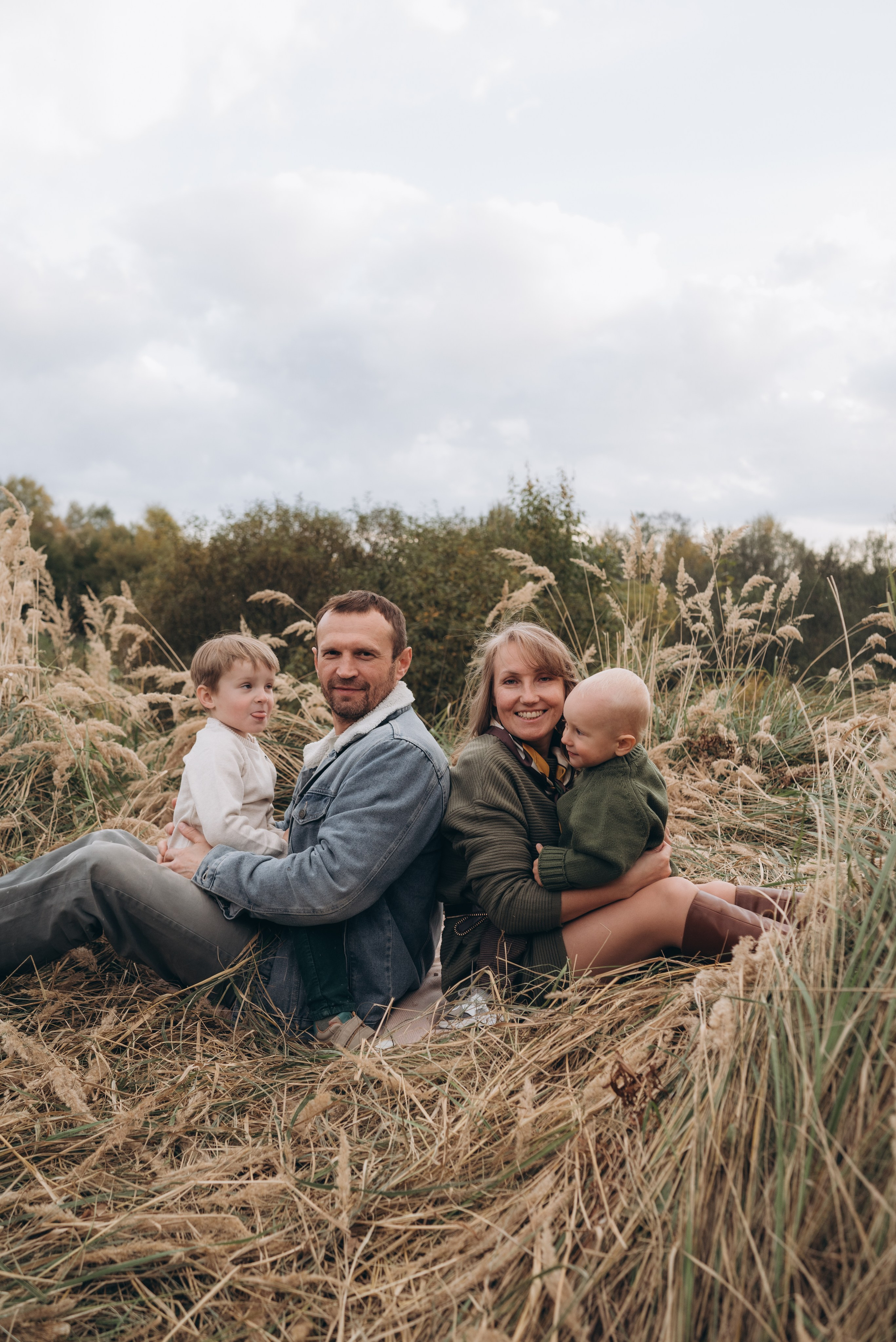 Наталья и семья. Семейный фотограф Юлия Власова