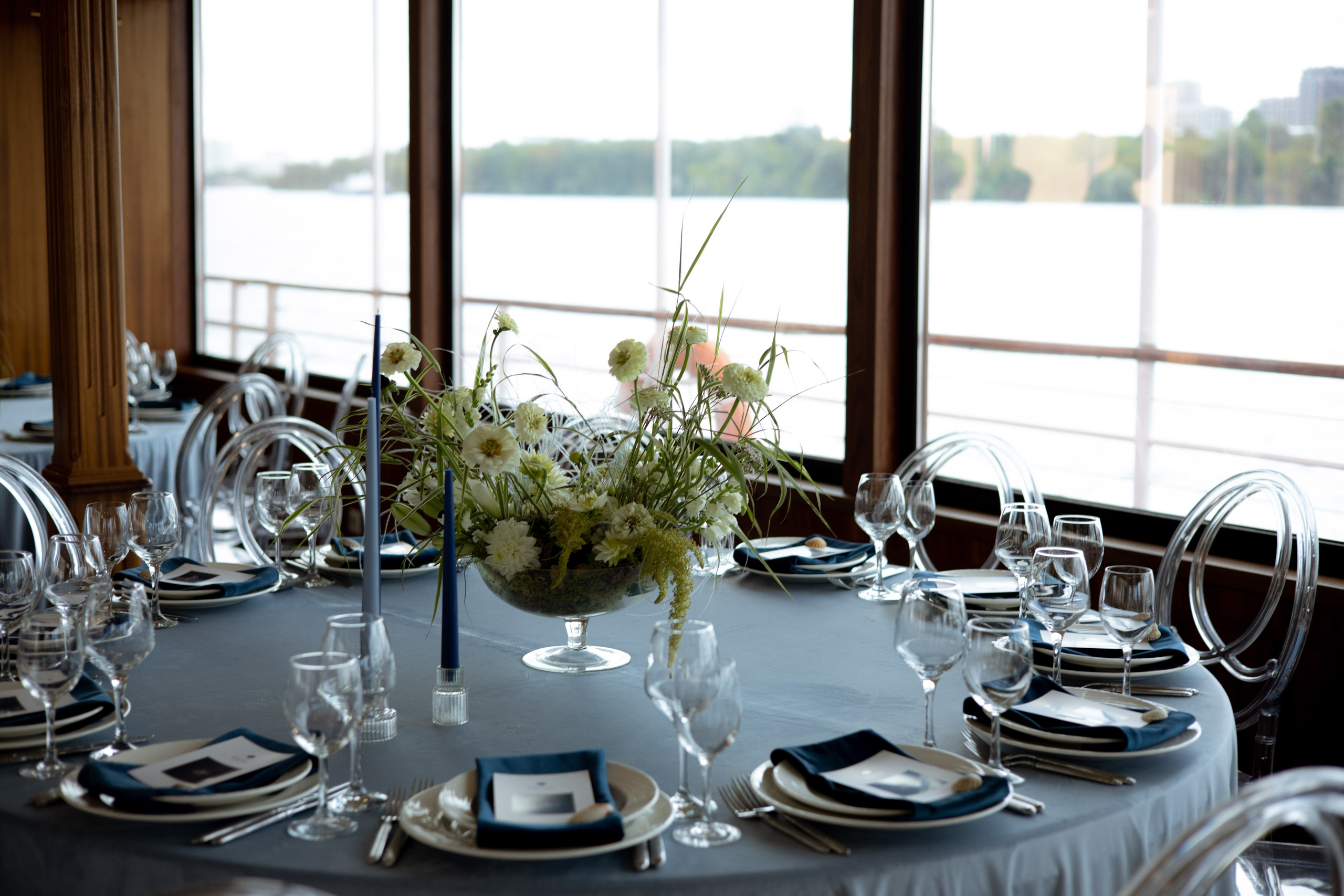 Мужской ДР. Теплоход «Императрица». Оформление свадеб, декор свадеб Вера Маркова, Москва