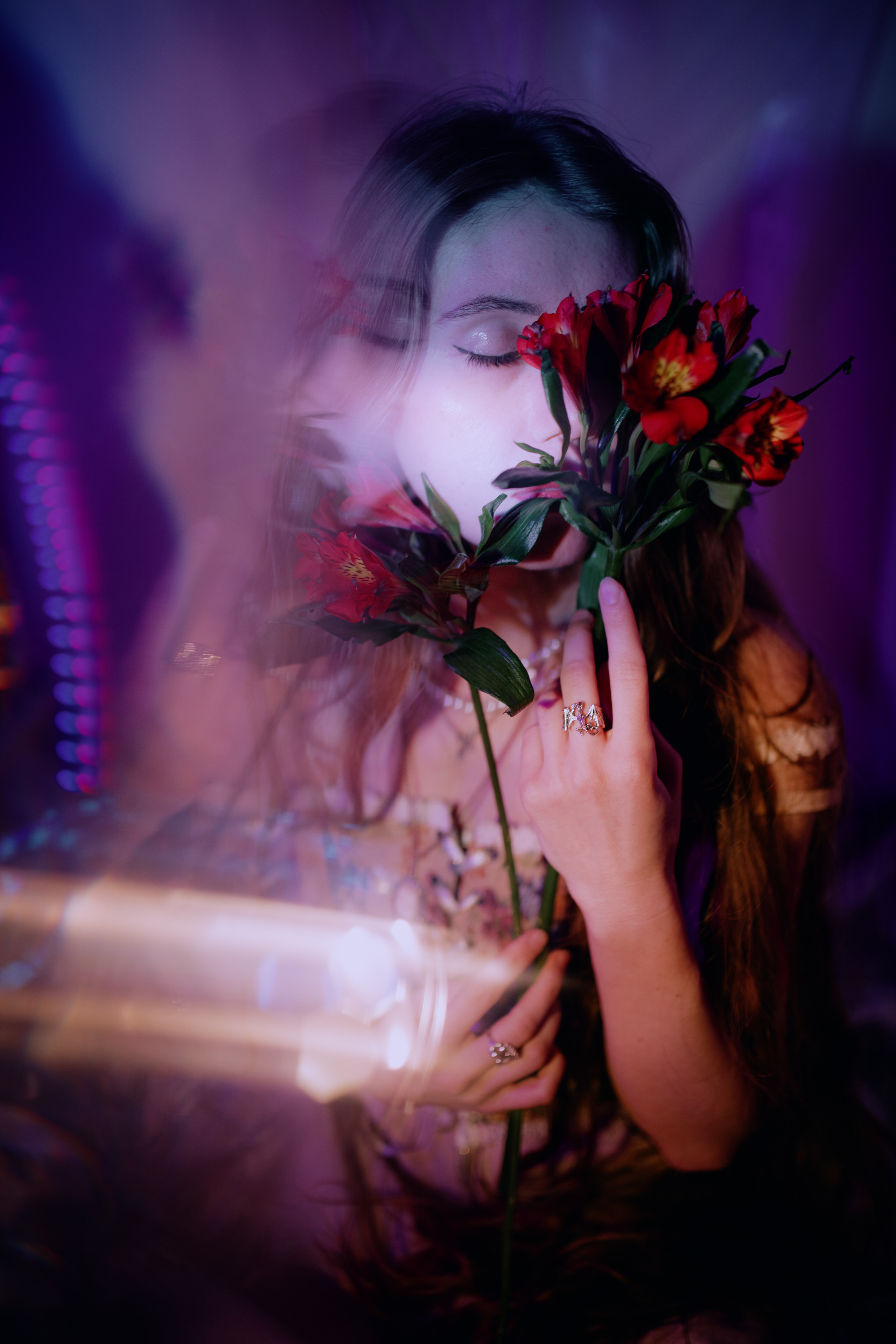 Съёмка в помещении. Портретный и свадебный фотограф Карина Лунёва