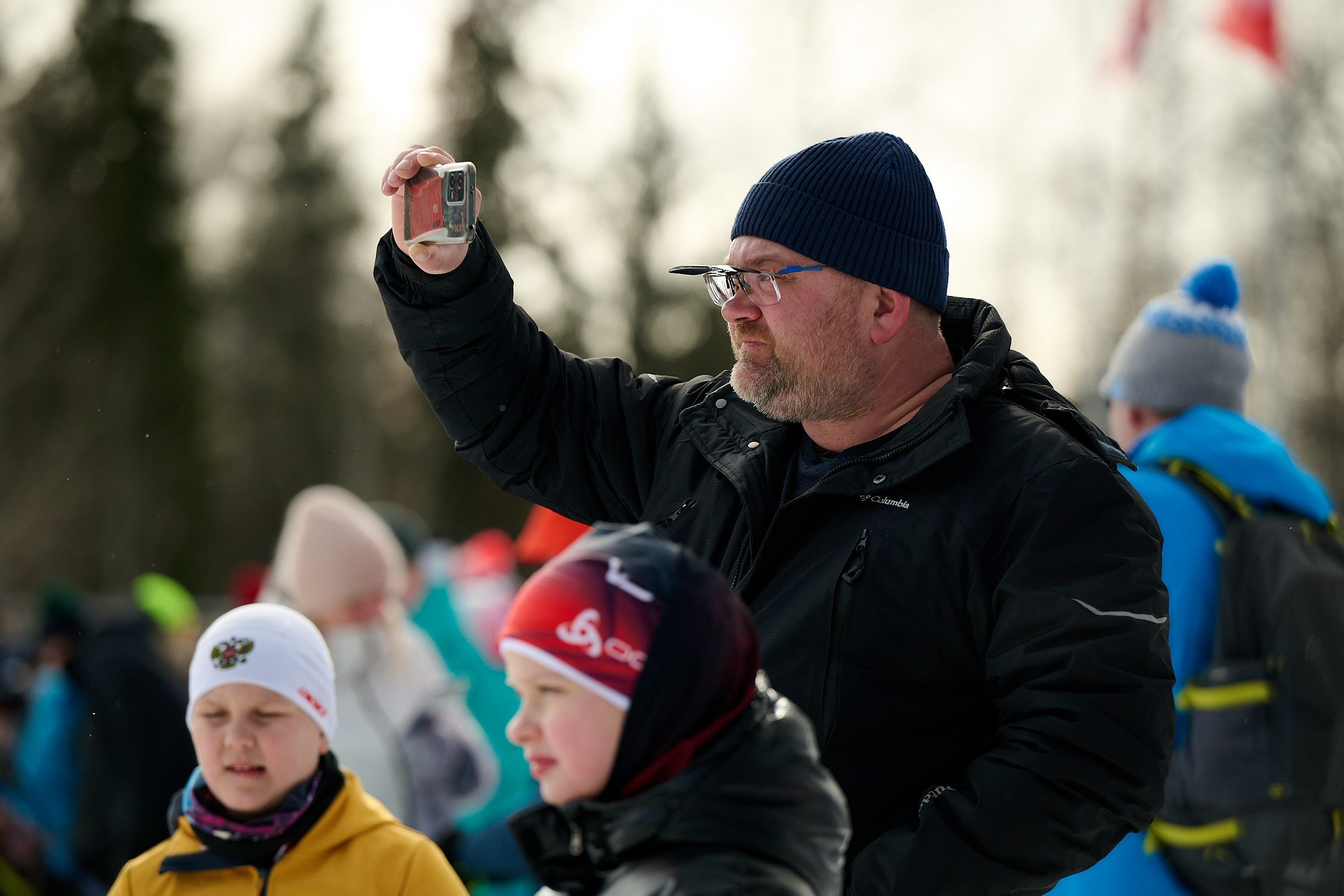 Всероссийские соревнования по лыжным гонкам «Пионерская правда». Ижевс. Спортивный репортажный фотограф в Ижевске Сергей Мерзляков