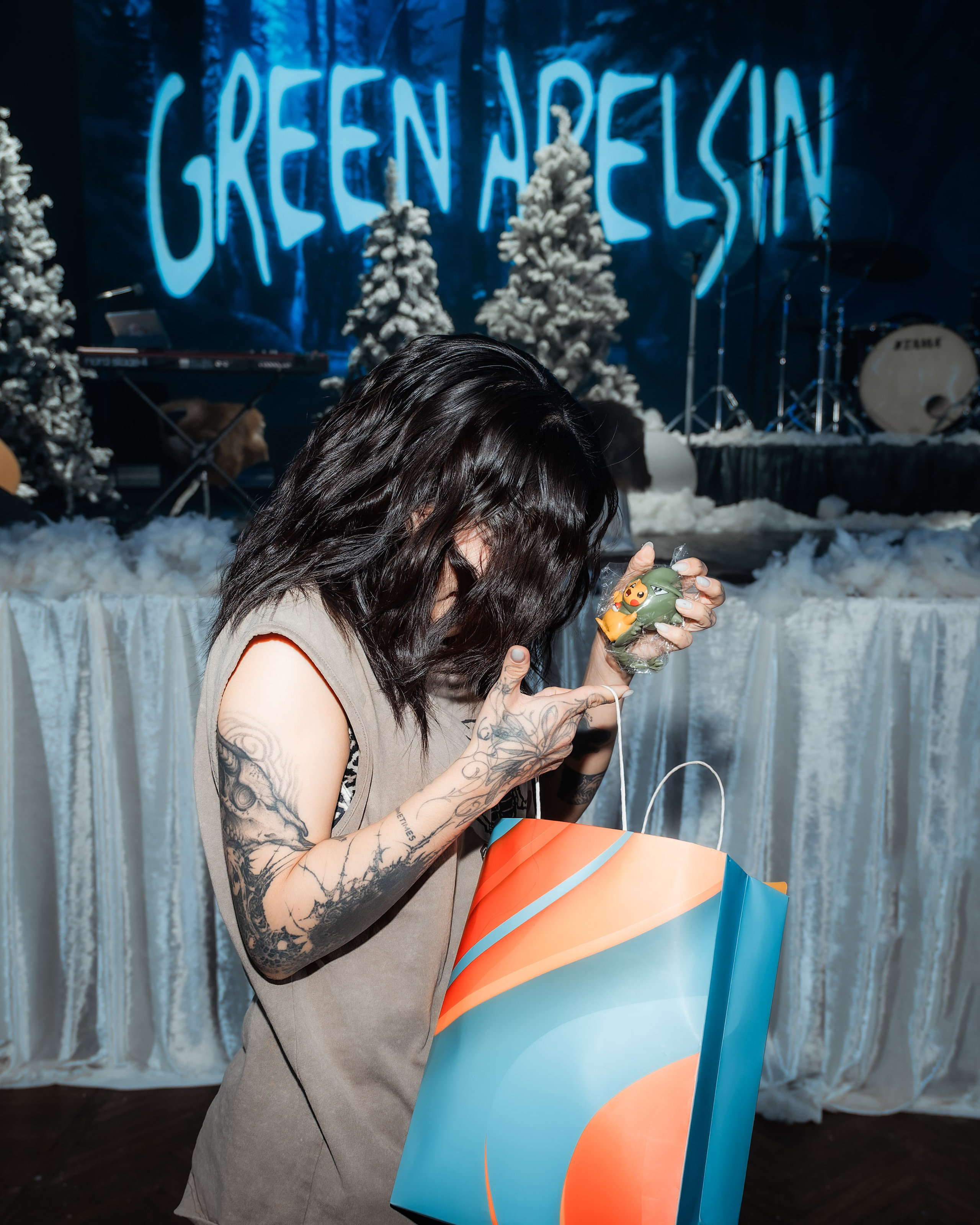 Green Apelsin в Альфа Кристалл 06.01.2026. Репортажный фотограф и видеограф в Москве