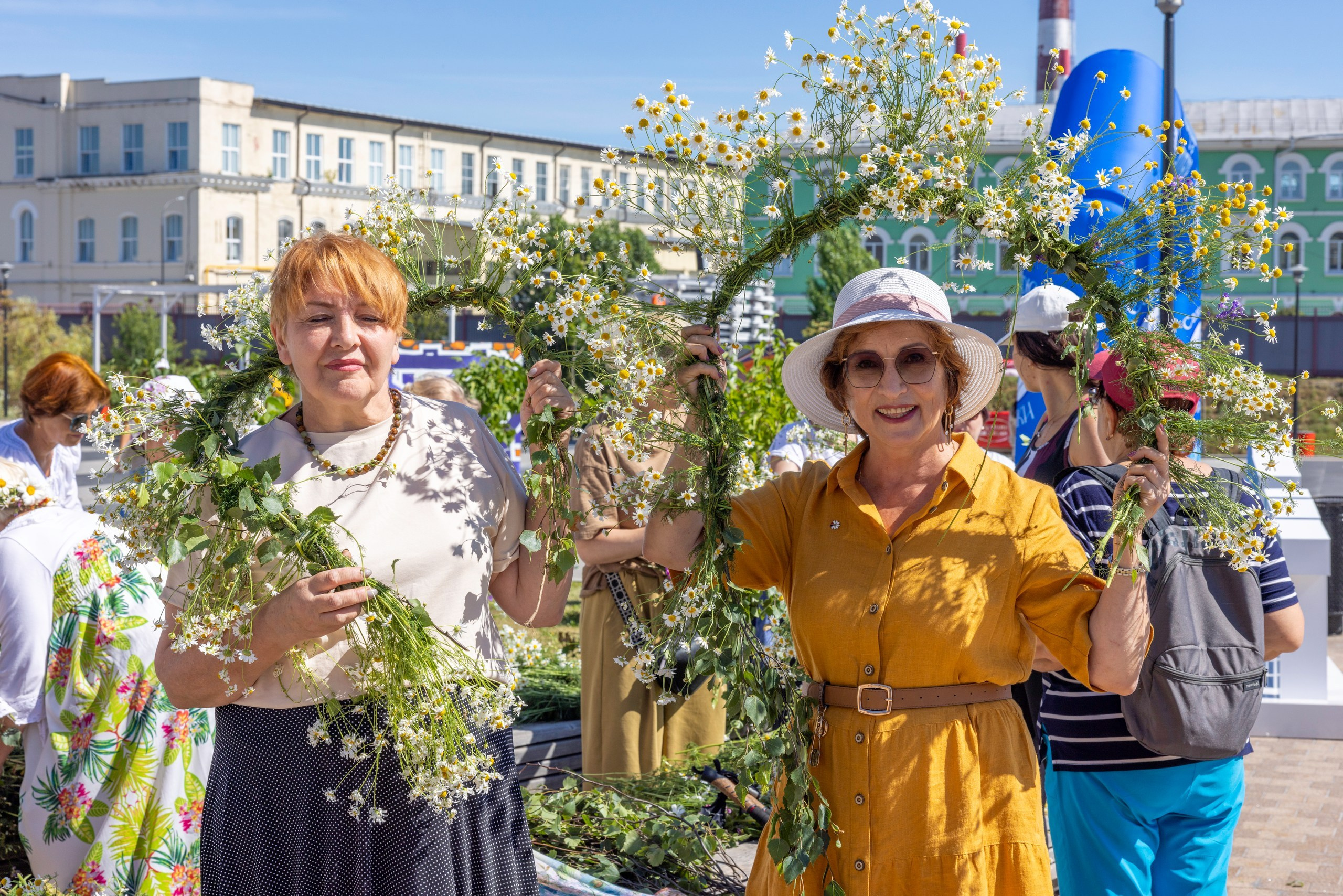 Фестиваль «Ромашковый хоровод». Северная ходьба. Фотограф в Туле Крупский АнДРей. Фотостудия «КАДР71» в Туле