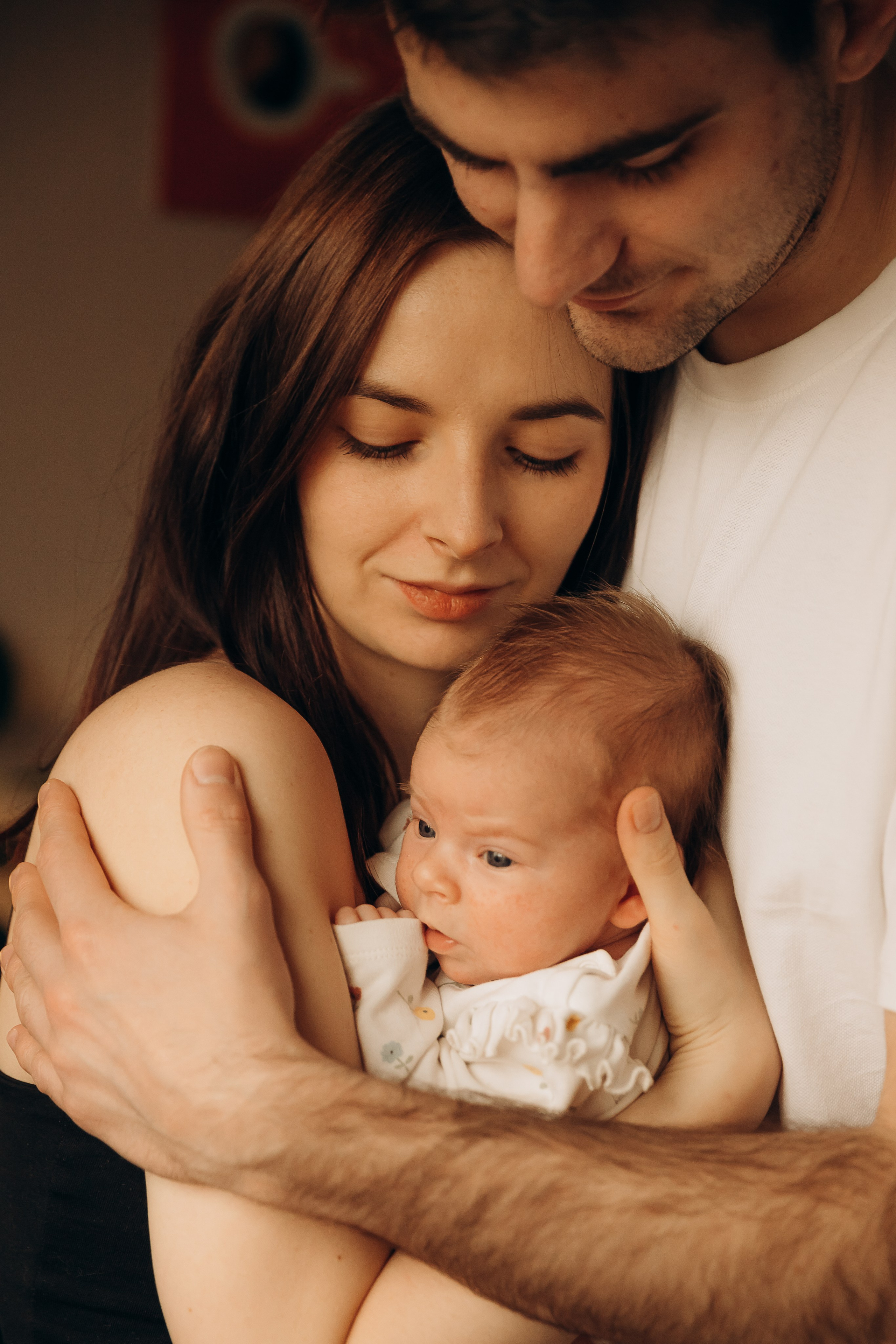 Первый месяц Веры. Детский и семейный фотограф в Москве Светлана Шабалина