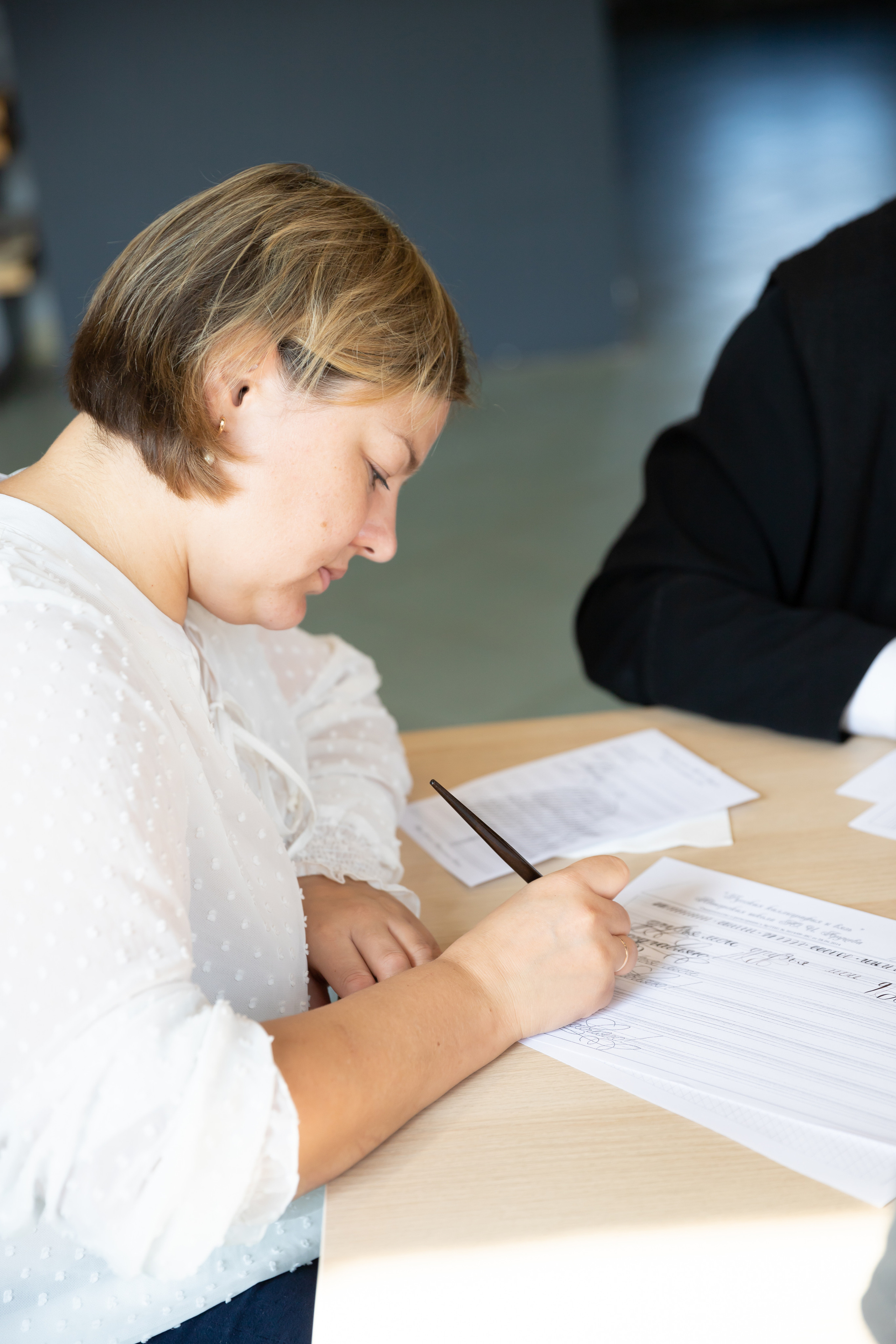 Обучение. Каллиграф Константин Парсаданов