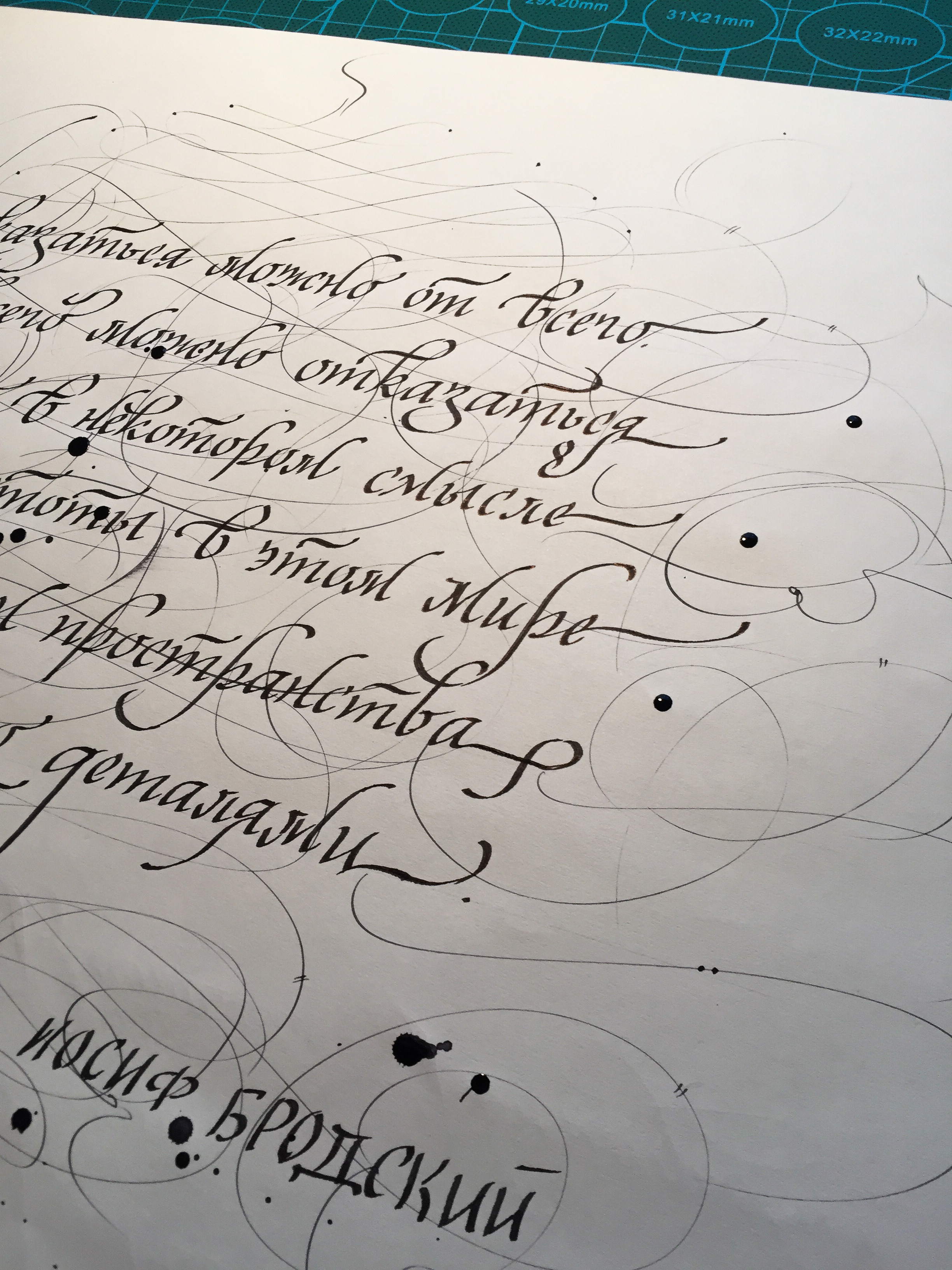 Творческие работы. Каллиграф Константин Парсаданов