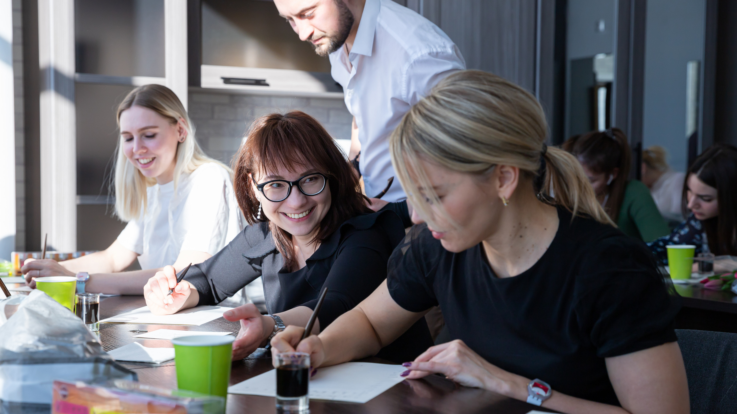 Выездные мероприятия. Каллиграф Константин Парсаданов