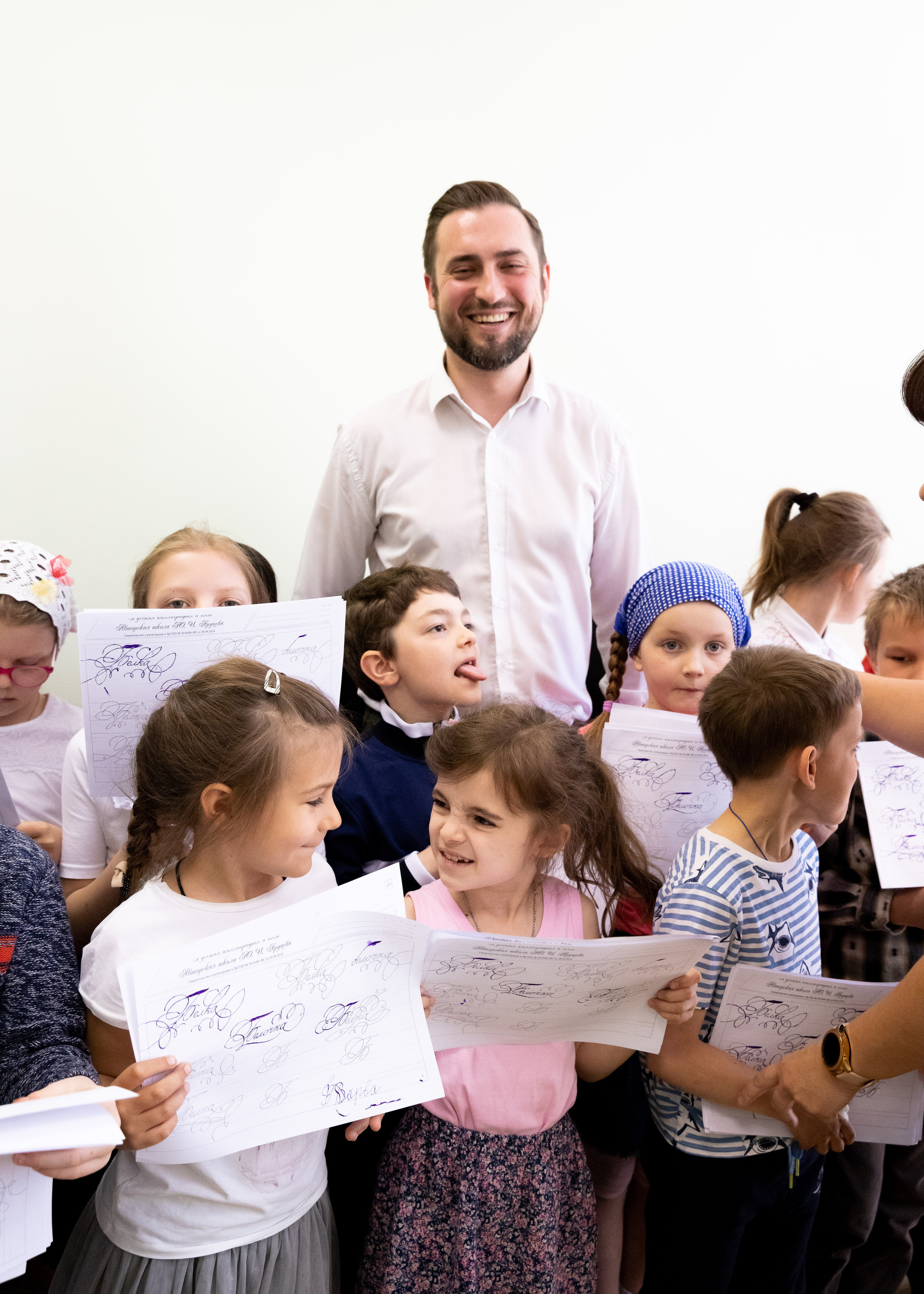 Обучение. Каллиграф Константин Парсаданов