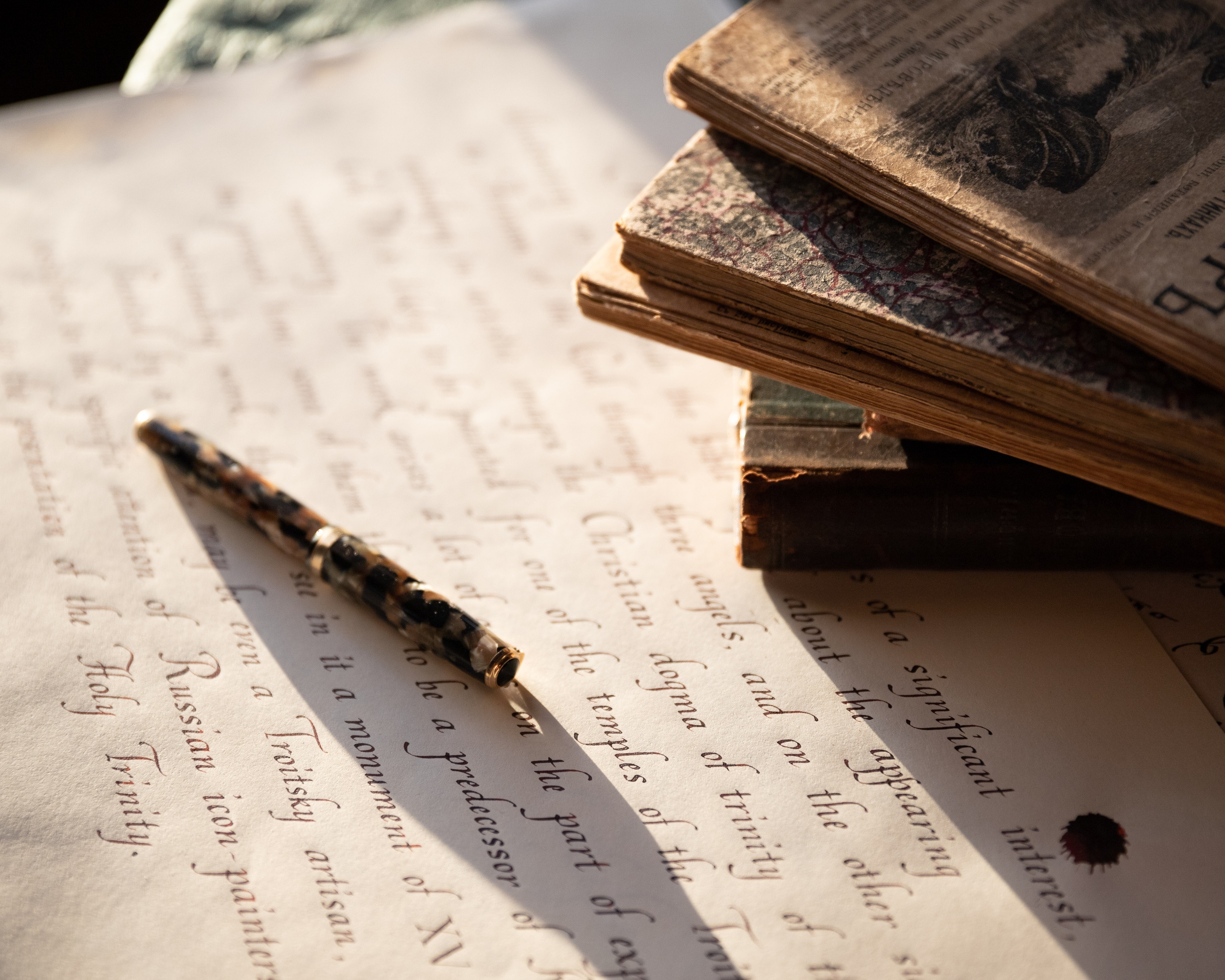 Творческие работы. Каллиграф Константин Парсаданов