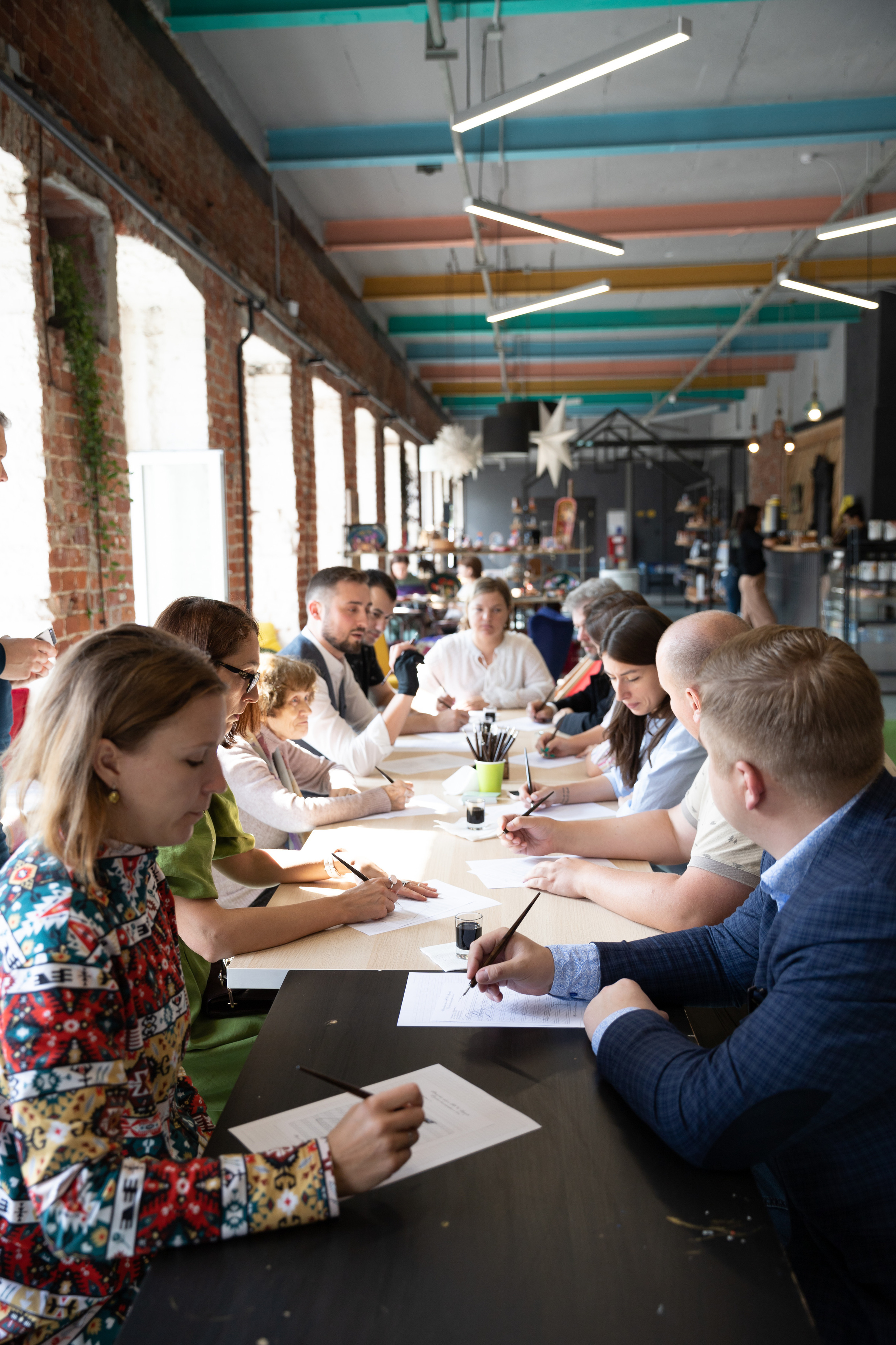 Выездные мероприятия. Каллиграф Константин Парсаданов