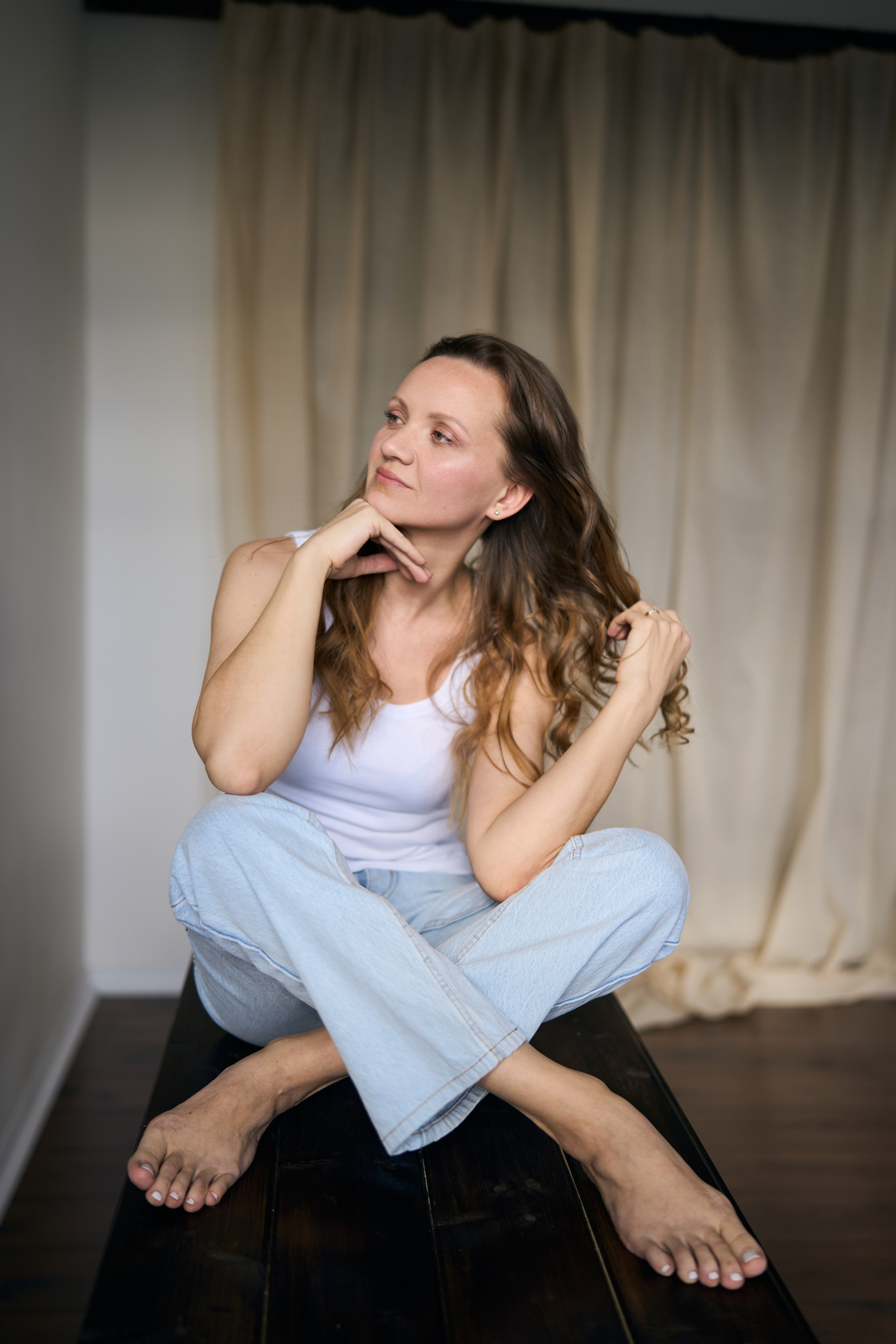 Женский портрет. Фтостудия. Ксения Малышева|Фотограф|Тверь